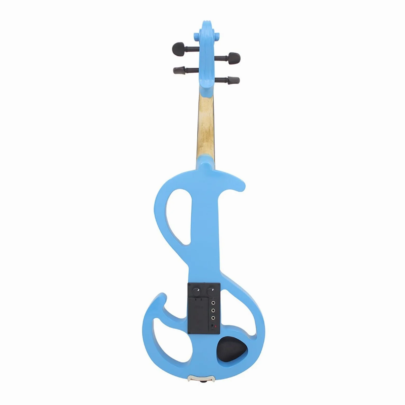 Violino Violino Elettronico Blu 4/4 Principiante Adulto Professionista Che Suona Strumenti di Violino Elettronico