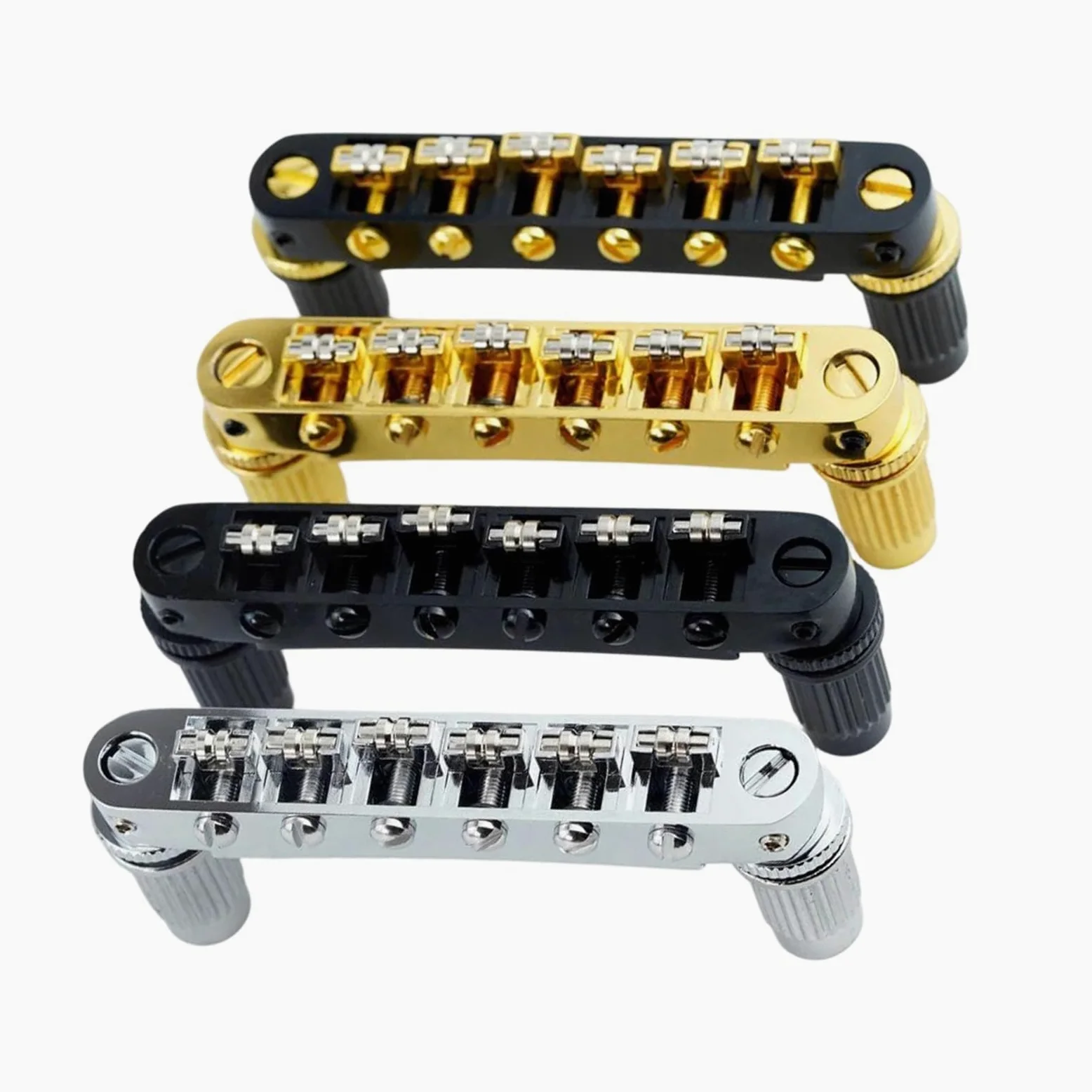 Accessori Per Strumenti Professionali Per Chitarra Elettrica A 6 Corde Con Ponte A Rulli | Ponte per chitarra (BKGD)