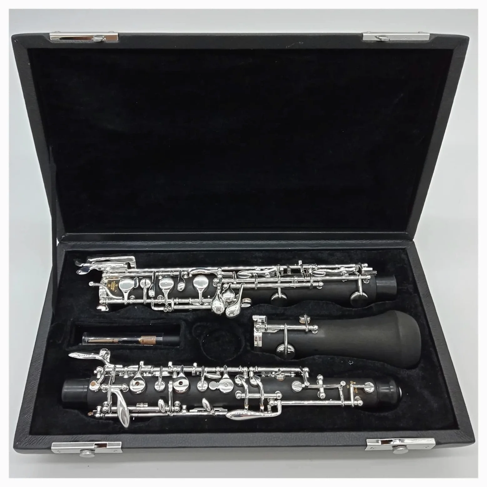 Parti oboe Student Bakelite Oboe C Key Strumenti Musicali Con Accessori Per Anelli Di Custodia