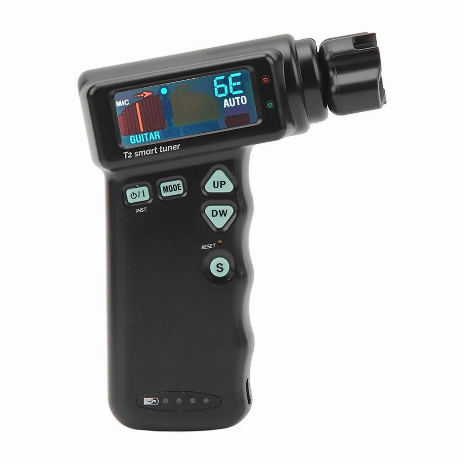Avvolgitore e Accordatore Automatico per Chitarra con Display LCD a Colori - Ricaricabile 2600mAh per Chitarre e Ukulele