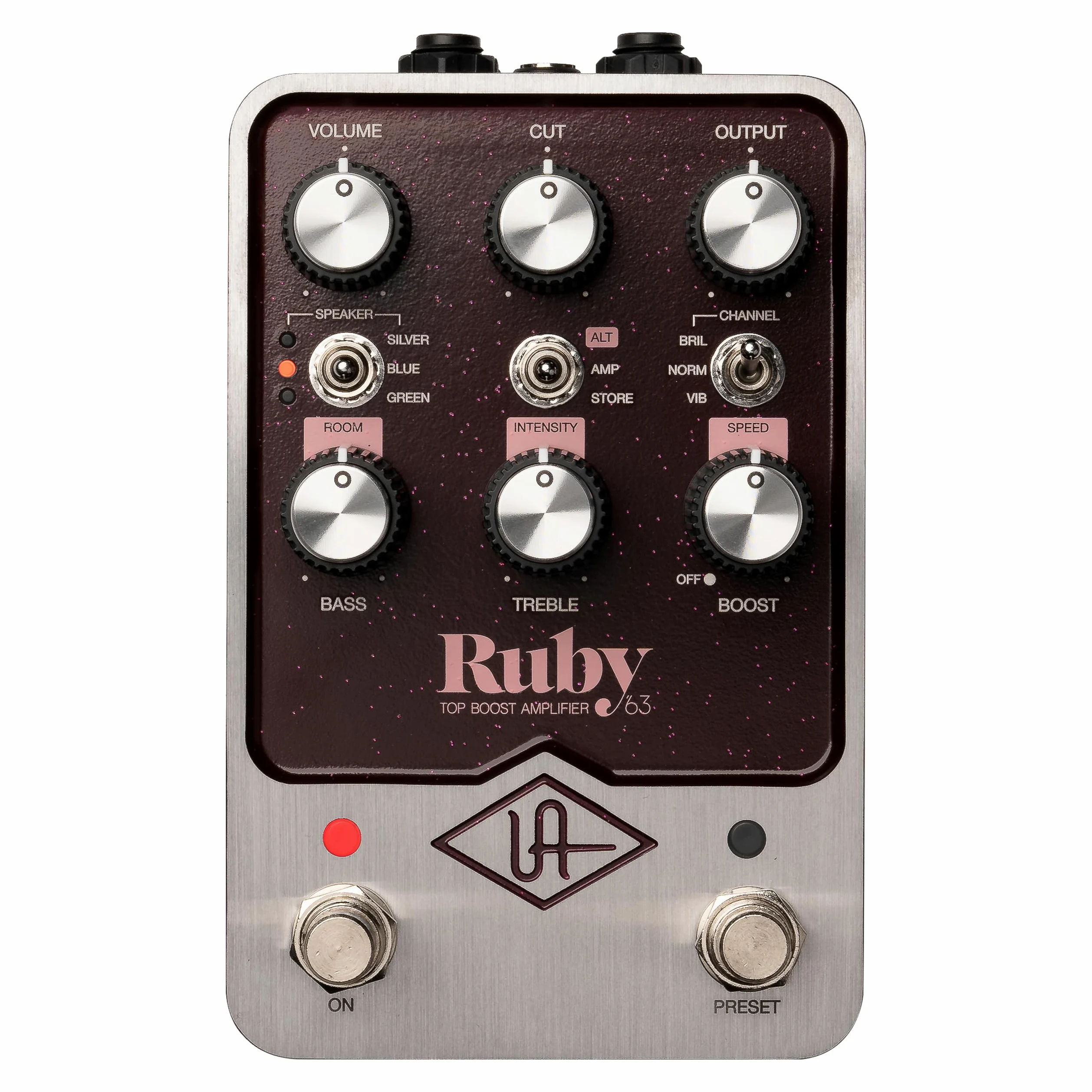 Universal Audio Ruby '63 Top Boost Amplifier Pedal