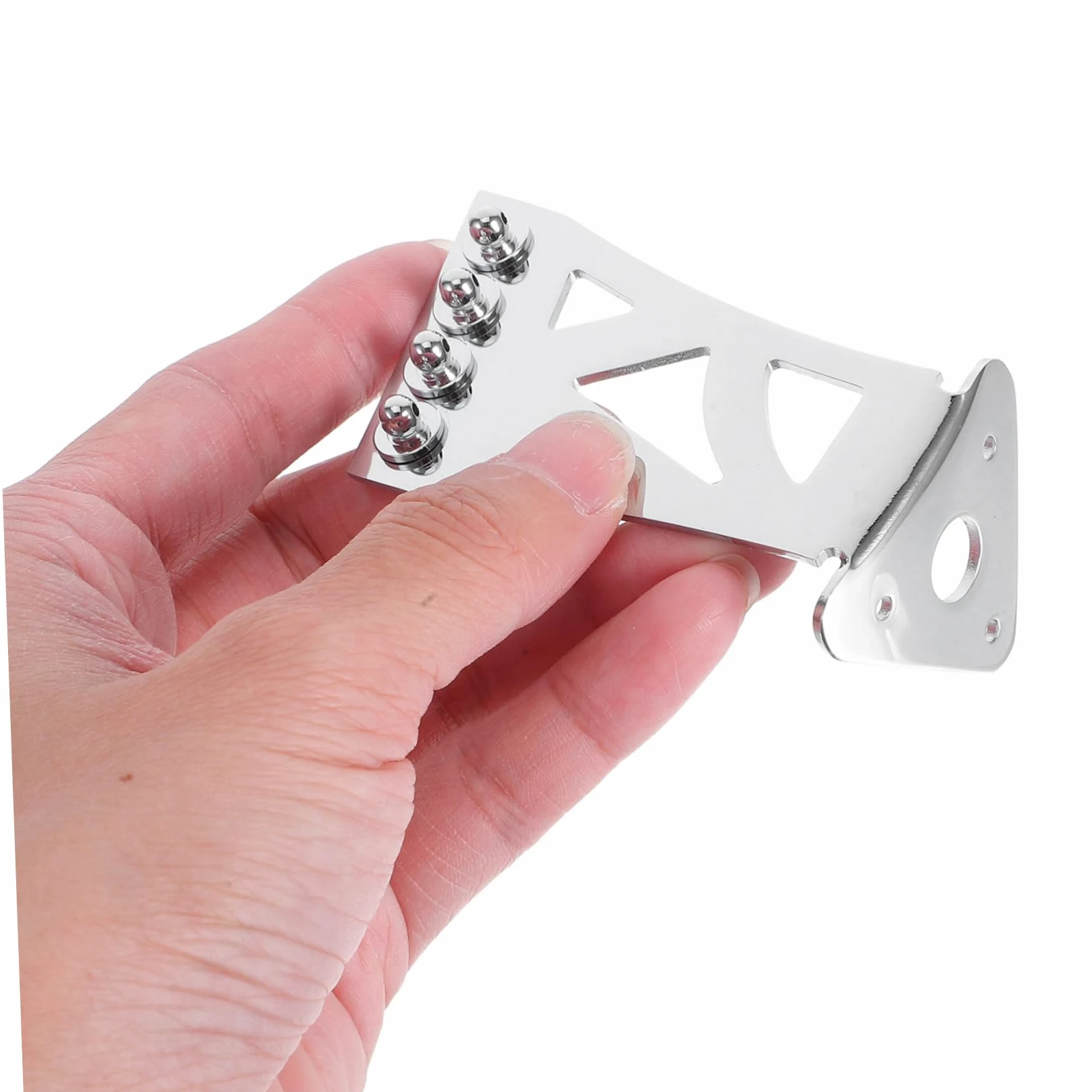 TOYANDONA 3pezzi Piastra Per Corde Banjo Accessorio Per Chitarra Corde Migliora Suono e Sustain Design Classico e Resistente Facile Da Installare