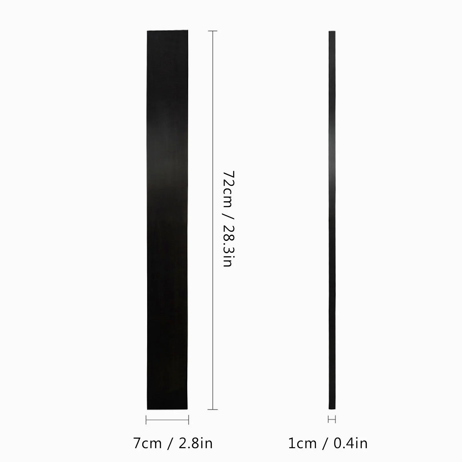 Alomejor Tastiera per Basso Elettrico Fai da Te, Sostituzione di Strumenti a Corde per Chitarra Elettrica (BLACK)