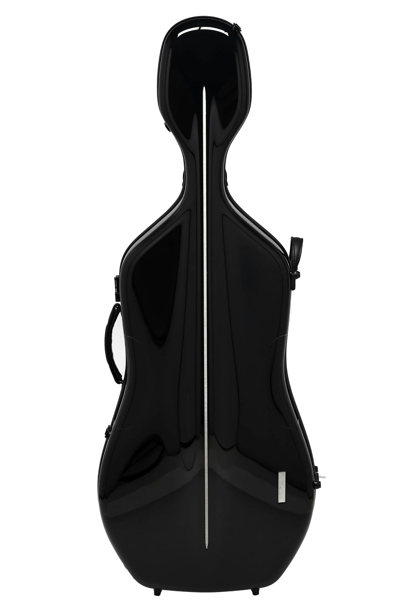 Gewa Astuccio per Violoncello AIR 3,9 kg, nero/bordeaux, Made in Germania, estremamente infrangibile, migliori proprietà di isolamento