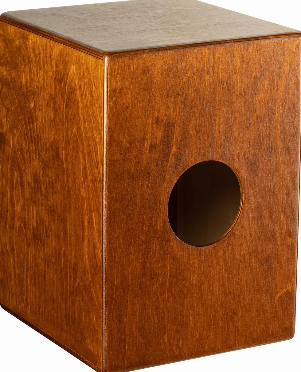 Meinl Percussion Jam Cajon Instrument - Piccola Drum Box per Bambini e Adulti fino a 1,50 m - Superficie di Suono in Betulla del Baltico (JC50AB-B)