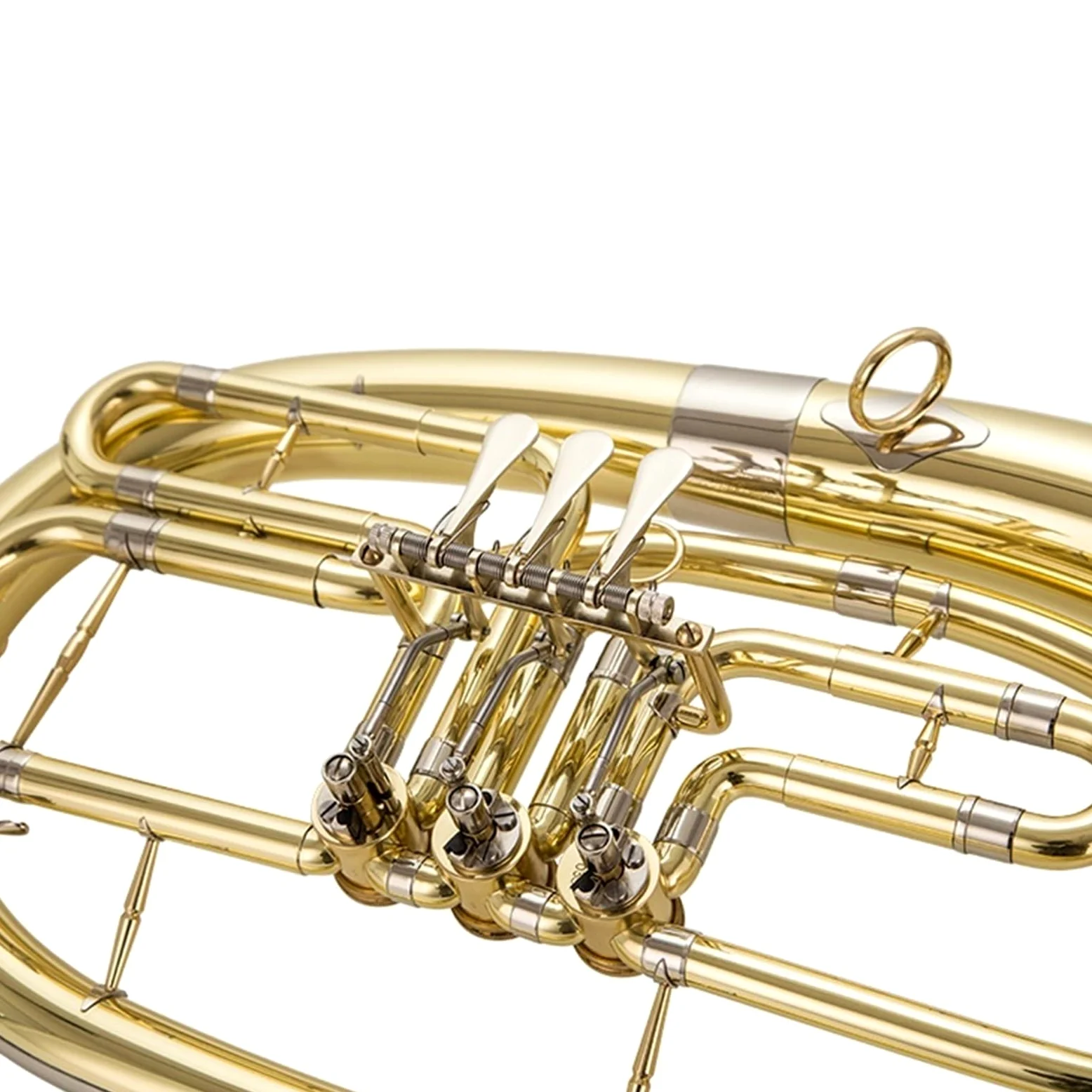 Eufonio Per Principianti Eufonio Bemolle Majo A Tre Chiavi In ​​si Bemolle Strumento Banda Ensemble