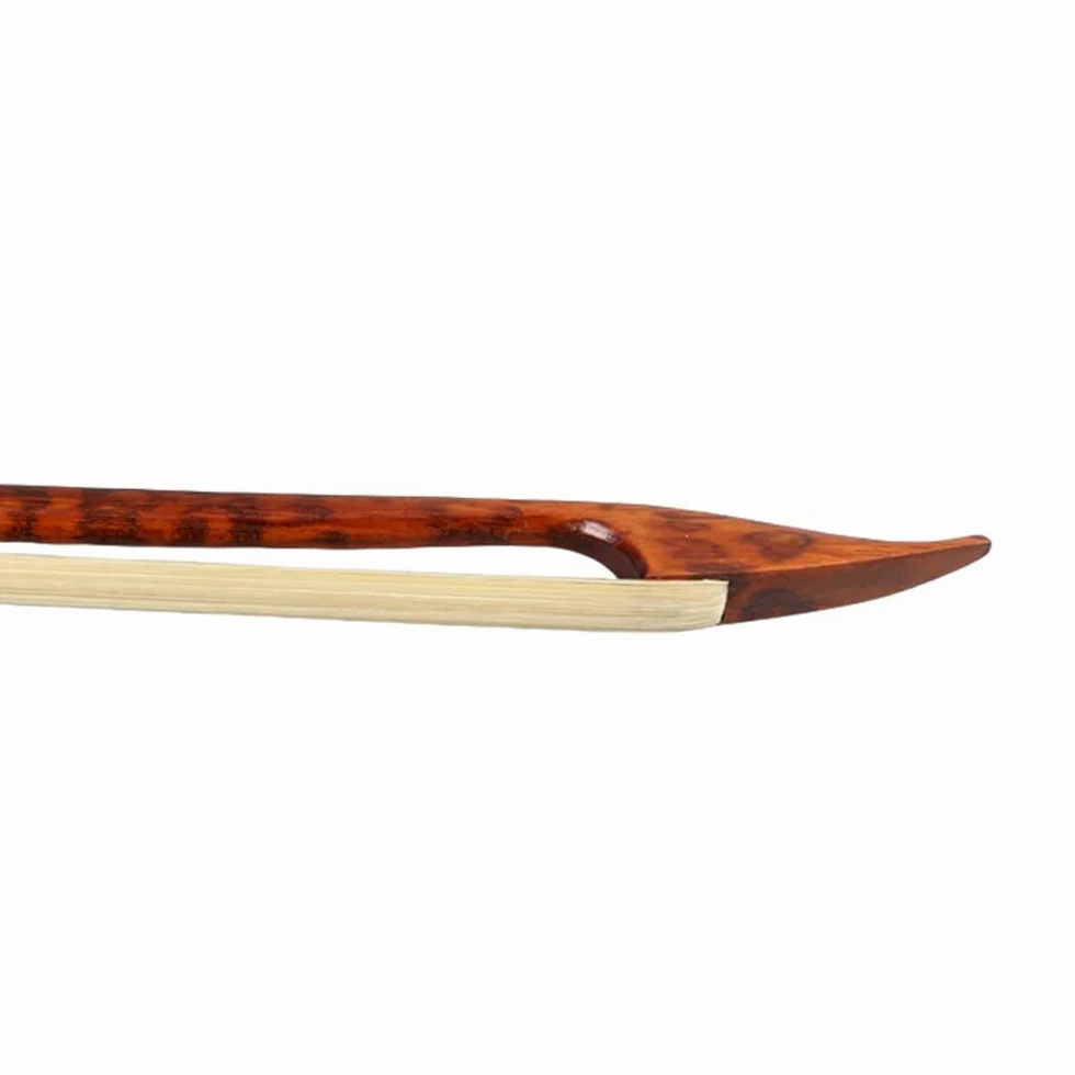 Yinfente - Archetto per violino 4/4 in legno di serpente, stile barocco, legno esterno, arco naturale, pelo di cavallo, equilibrio