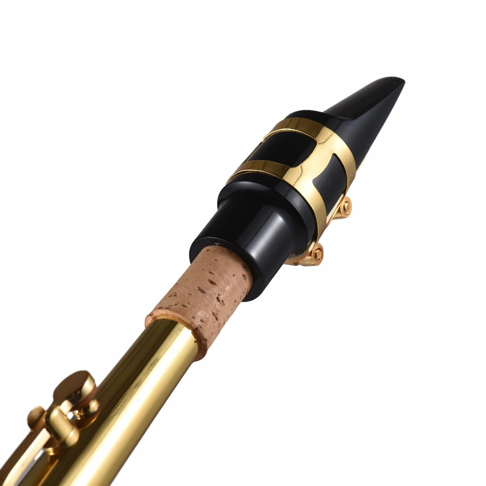 Sax alto,Sassofono contralto Mib Ottone laccato Sax contralto Strumento a fiato con custodia per il trasporto Guanti Cinghie Panno e spazzola per pulizia Ance mute per sassofono Cuscinetto per
