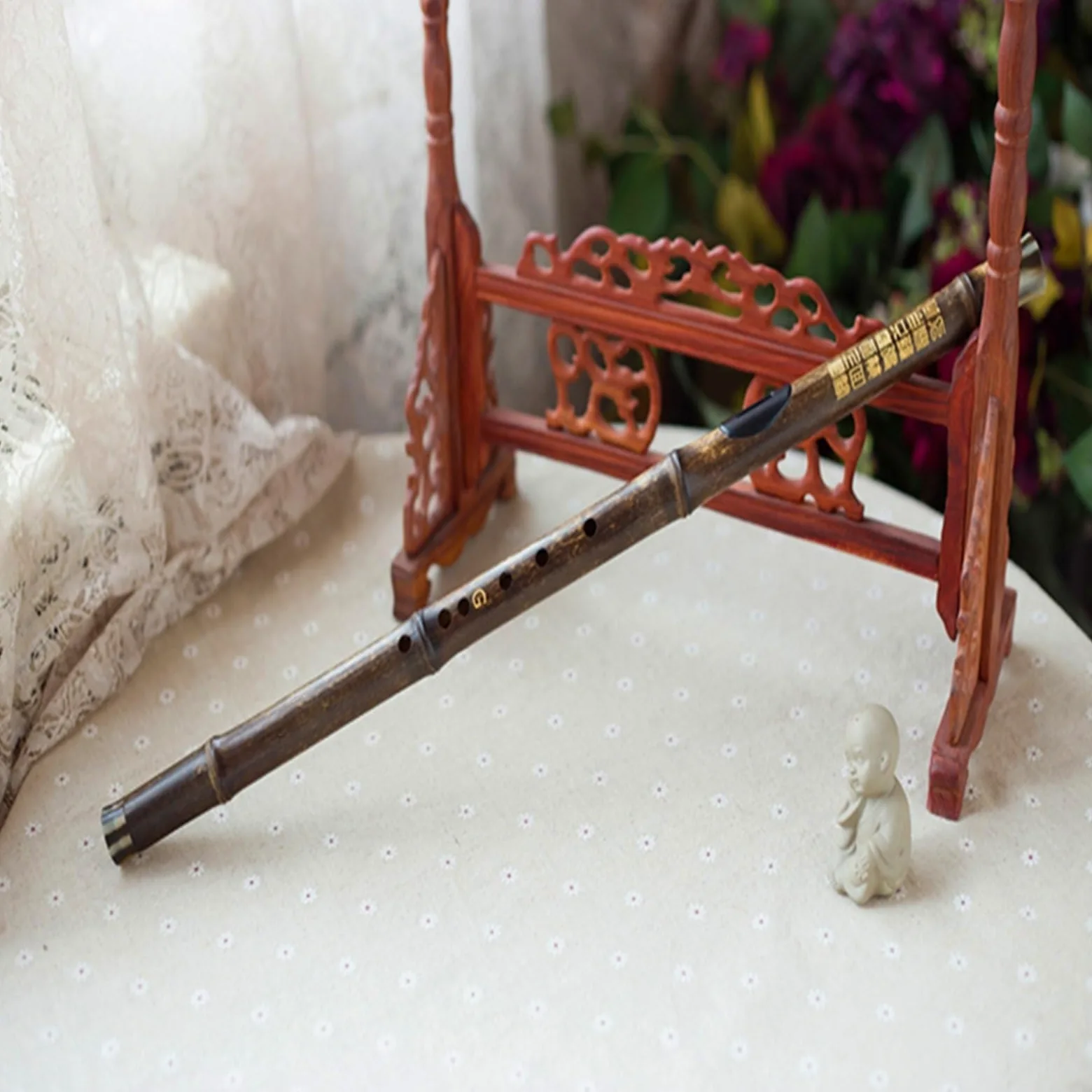 Flauto Di Bambù Viola Strumenti Musicali Trasversali Professionali Il Flauto Di Bambù È Uno Strumento Adatto Ai Principianti Principianti flauto di bambù (Color : F)
