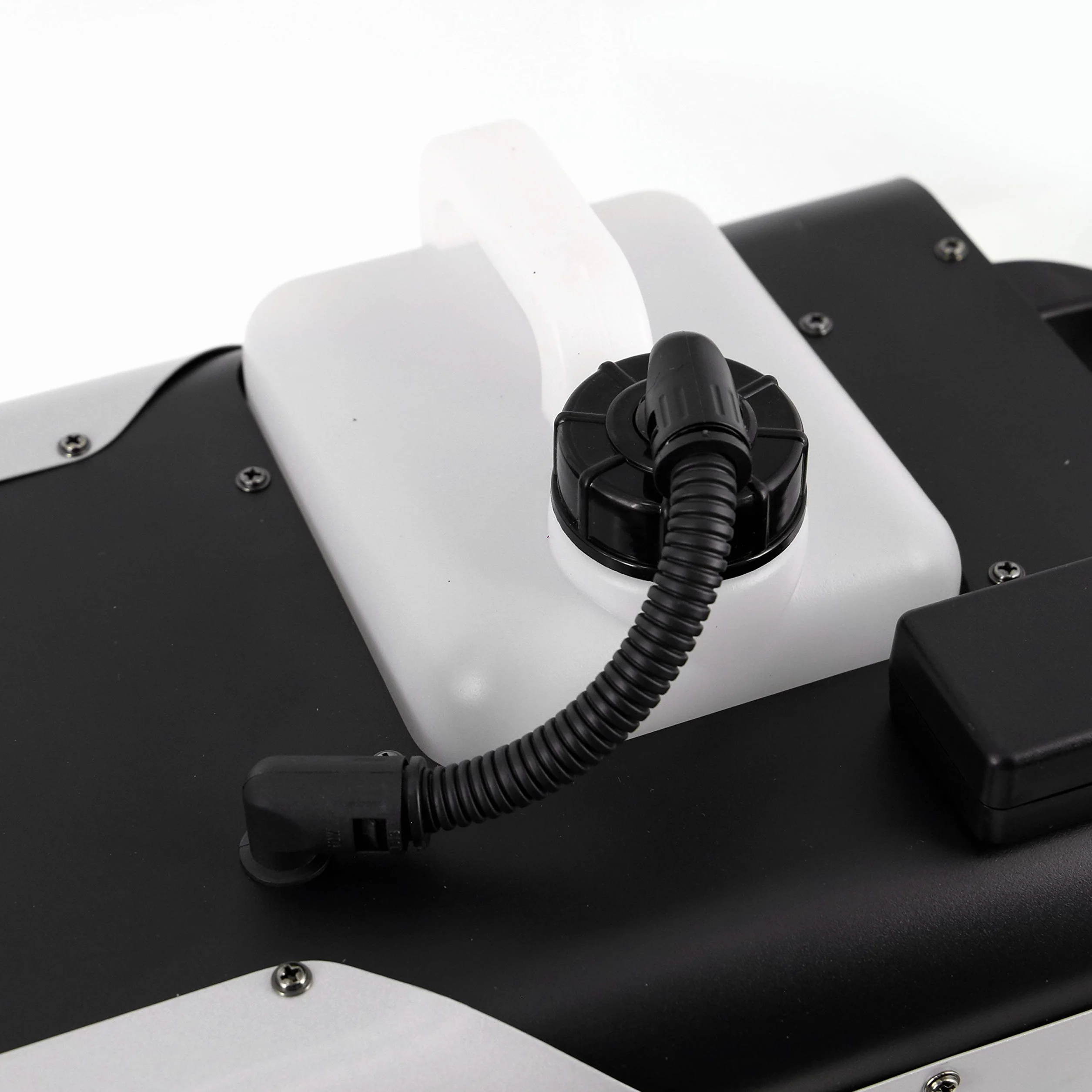 BOOMTONE Machine à fumée F3000 DMX, idéale pour mariage, soirées à thèmes, discothèque, fournie avec deux télécommandes 1 filaire et 1 sans fil, facile à transporter