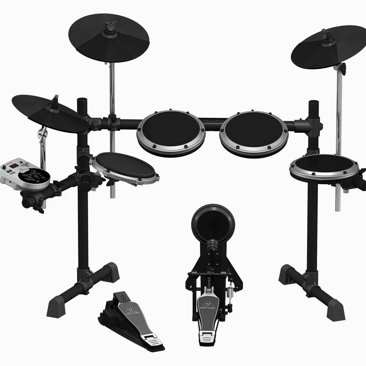 Behringer XD8USB Batteria elettronica da 8 pezzi con 123 suoni, 15 batterie e interfaccia USB