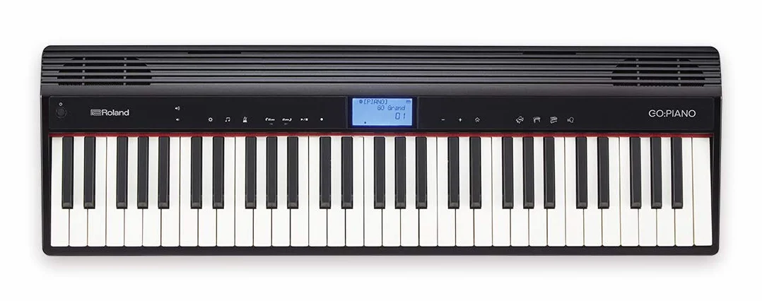 Roland Go:Piano GO-61P Piano Digitale, Connessione Wireless allo Smartphone, Nero