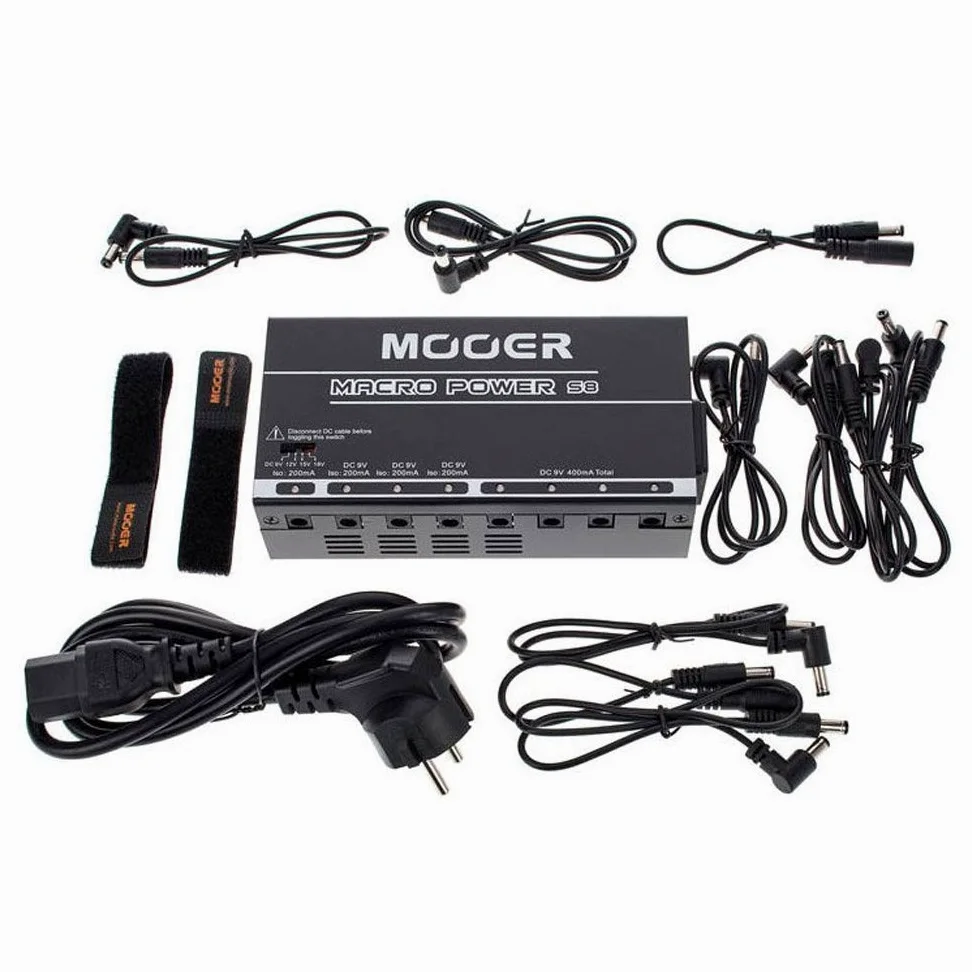 Mooer Macro Power S8 Alimentatore per Pedali