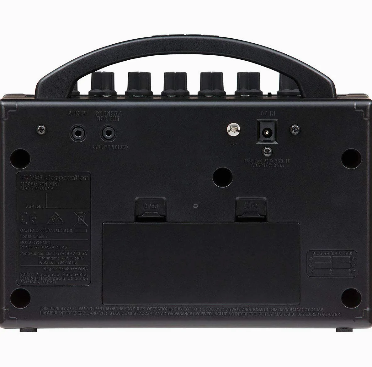 Boss - Mini amplificatore per chitarra “Katana”, con cavo Keepdrum da 3 m