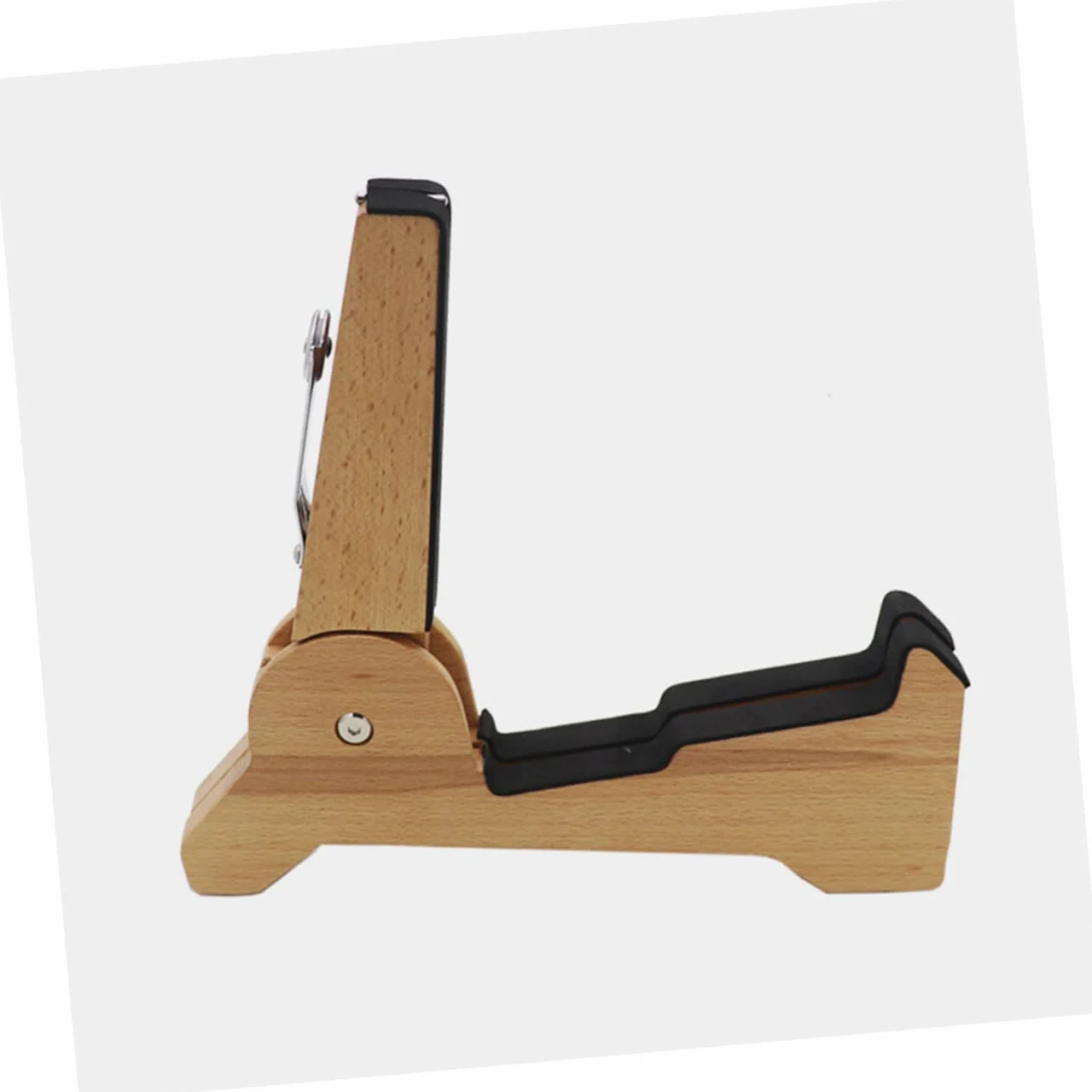 Abaodam Supporto per Chitarra in Legno Leggero e Pieghevole Design Staccabile, Adatto a Basso e Violino per Music Room e Negozio di Strumenti Musicali