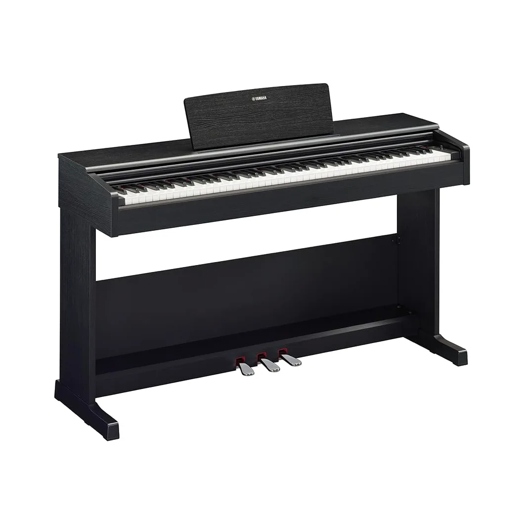 Yamaha ARIUS YDP-105 Digital Piano - Pianoforte Digitale da Casa per Principianti e Hobbisti, Design Classico ed Elegante, Suonabilità Autentica di un Pianoforte Acustico, Nero