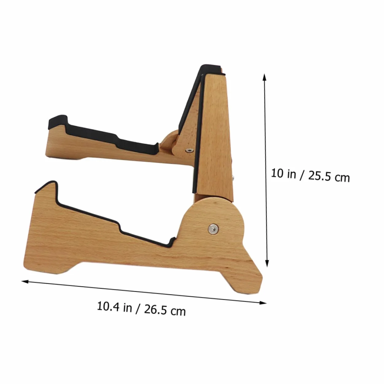 POPETPOP Supporto Staccabile Pieghevole Legno Portatile per e Chitarra Design Elettrica Violino per Casa e Negozio di Strumenti Musicali