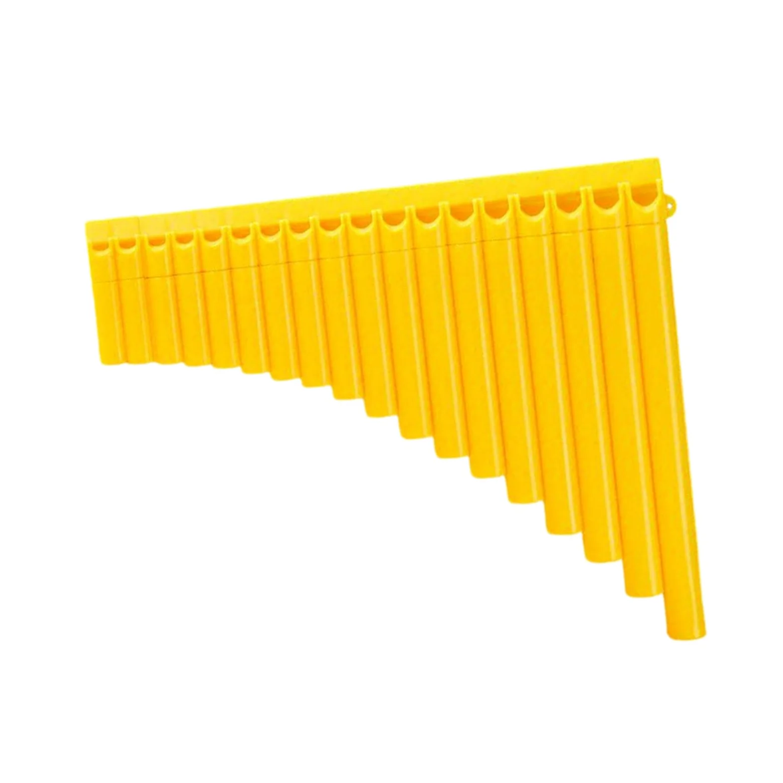 Flauti Pan Professionali Flauto Di Pan Giallo A 18 Tubi In Do Maggiore Strumento Didattico Con Accessori