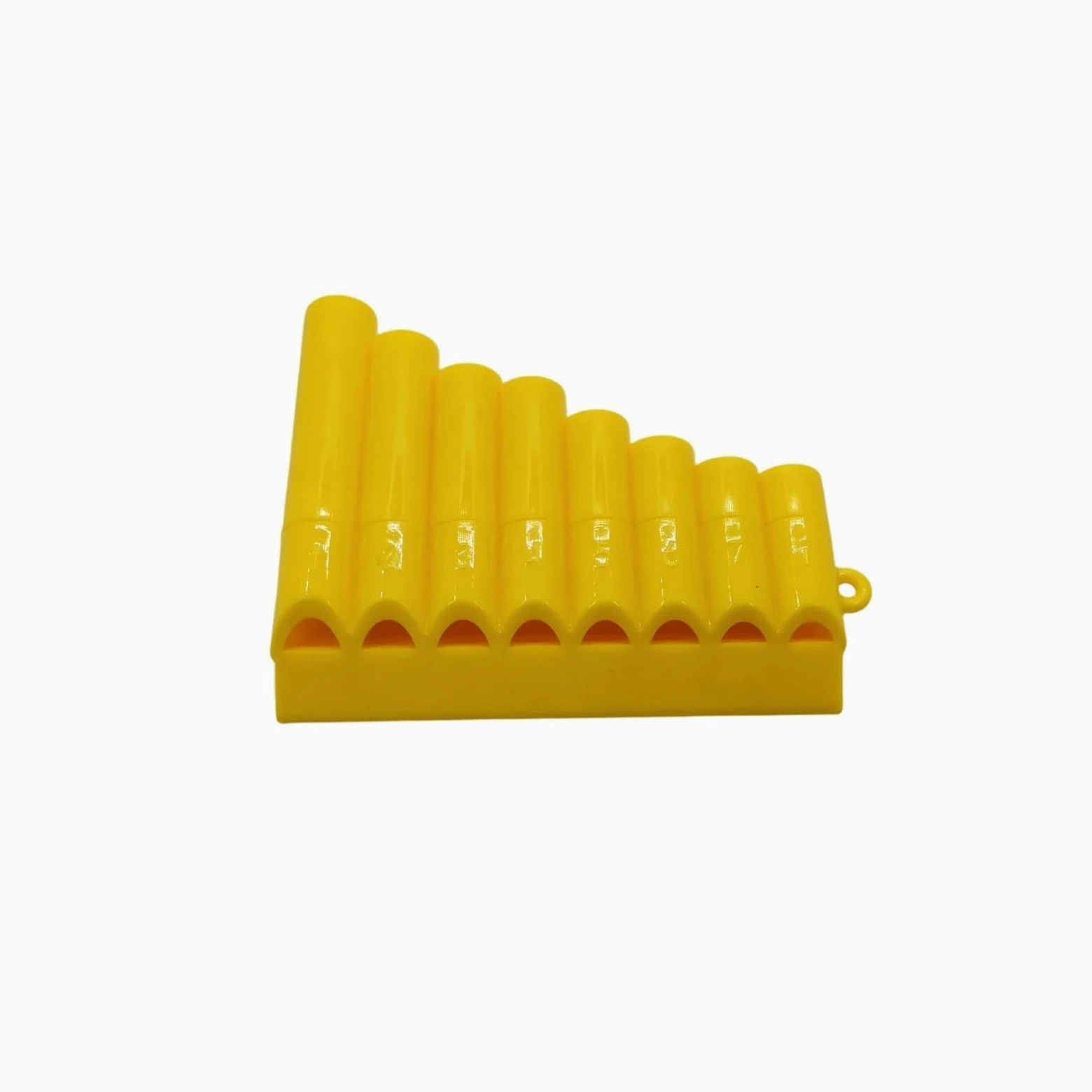 Flauto Di Pan Per Principianti Flauti Di Pan In Plastica Per Esercitazioni Musicali Educazione Precoce E Mini Didattici(Yellow)