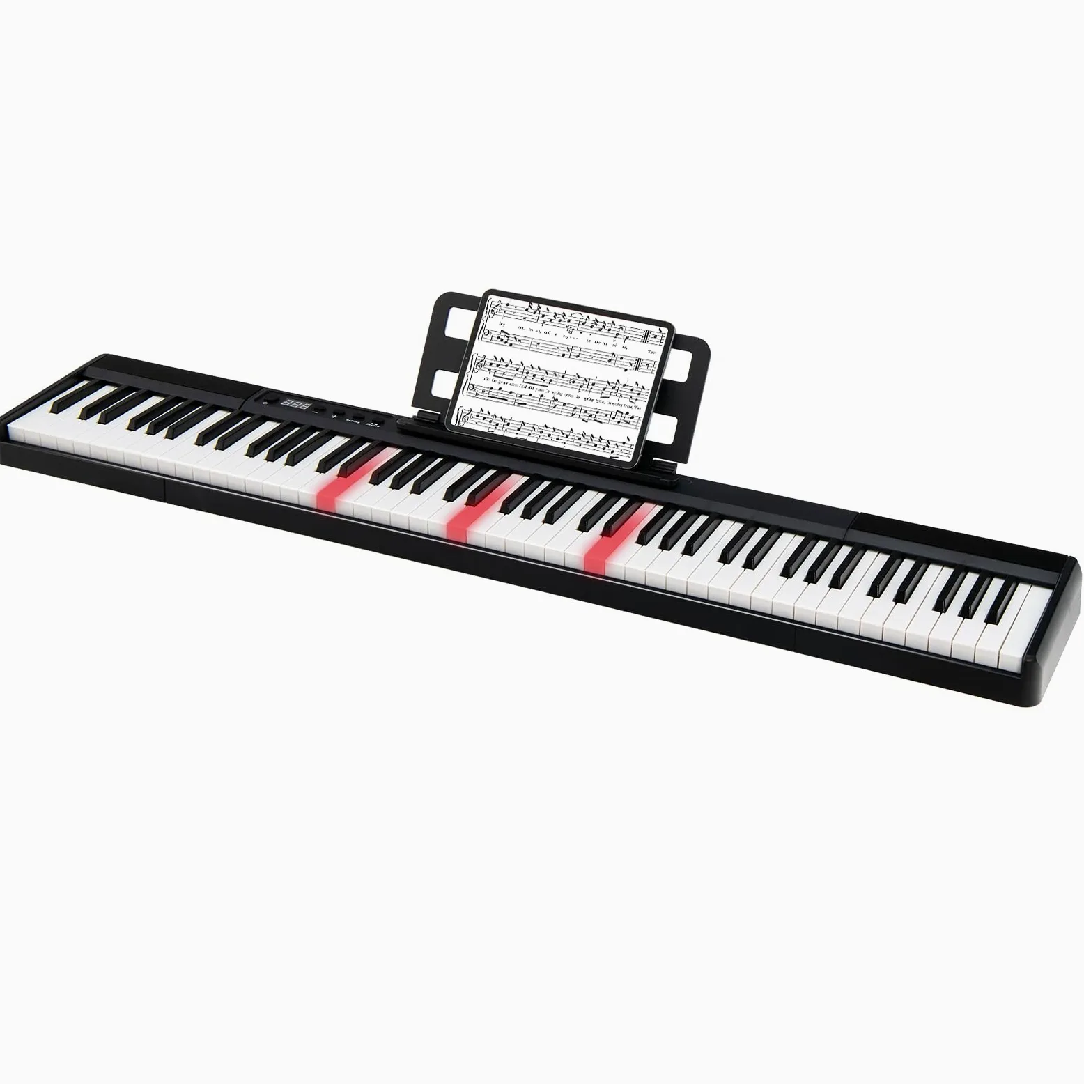 GYMAX Pianoforte Digitale a 88 Tasti, Tastiera a Grandezza Naturale, Pianoforte Elettrico Portatile con borsa, Ideale per Bambini e Adulti