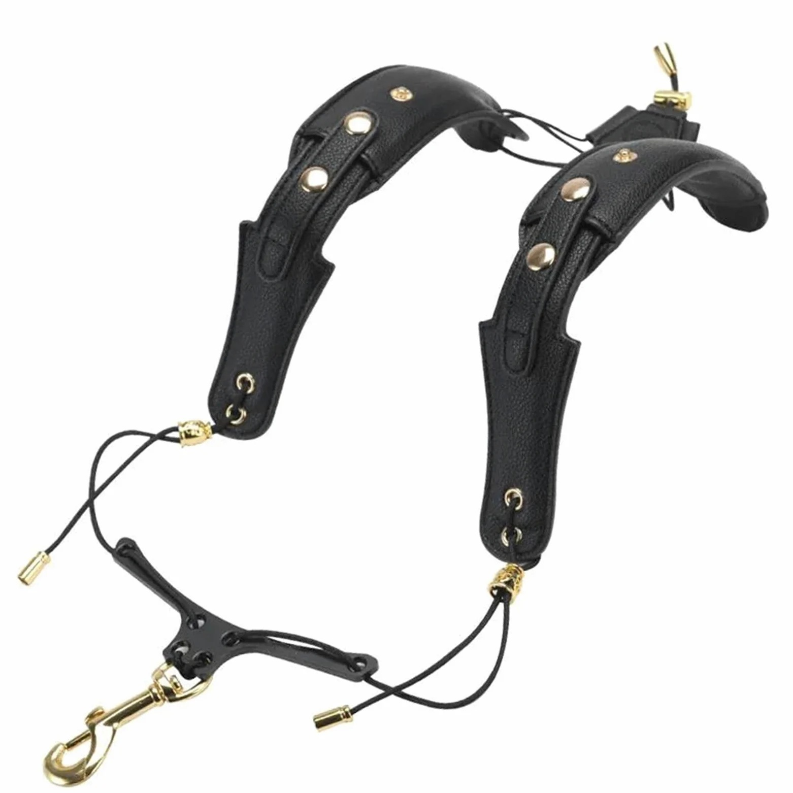 Tracolla Regolabile In Pelle Per Sassofono Saxophone Tenore Cinturino Per Sassofono Contralto Imbottito Senza Stress Sulla Tracolla Principianti accessori per sassofono