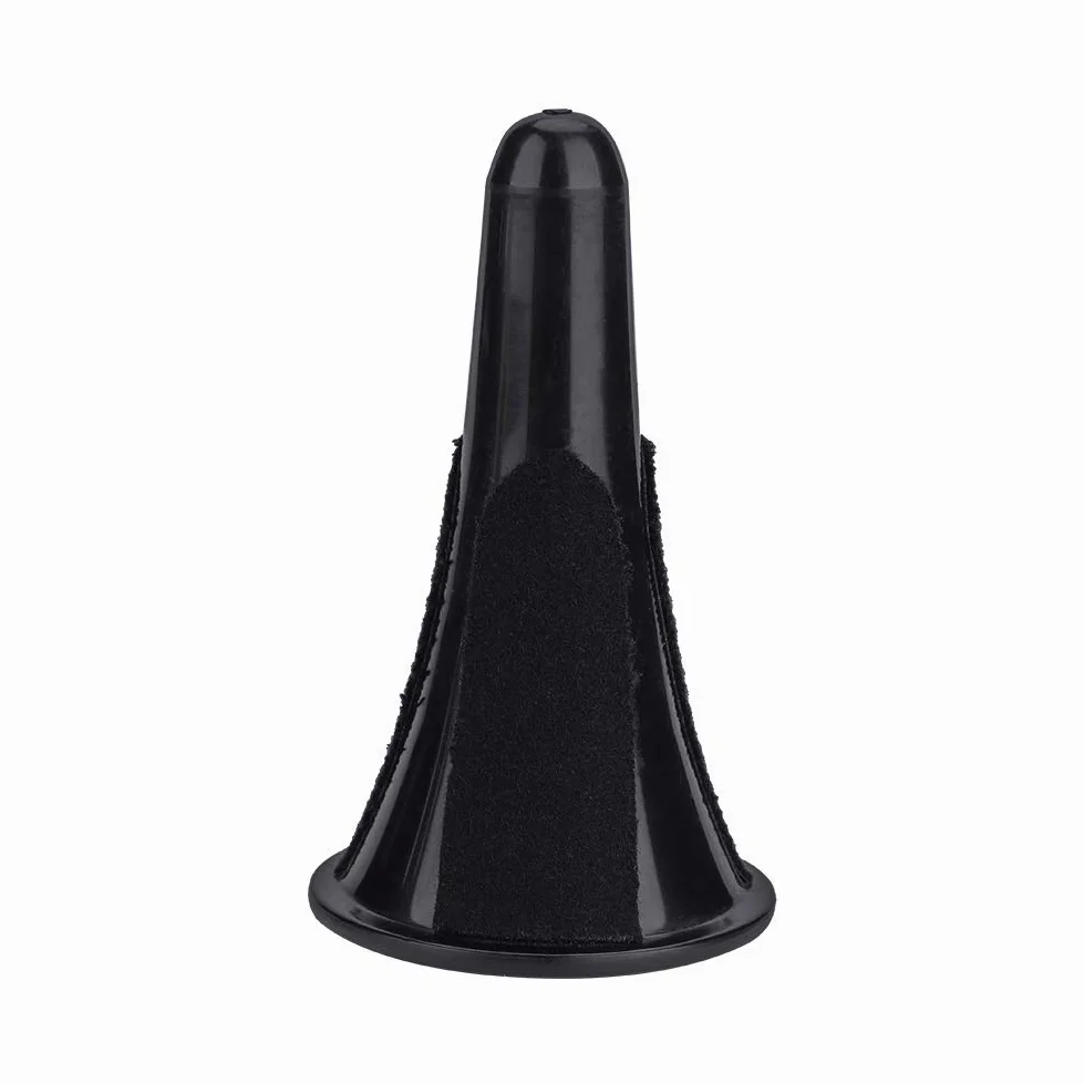 Walfront Mini Corno da Caccia in Sib in Ottone, Strumento in Ottone Leggero per Amanti della Musica e Studenti con Design Raffinato e Impugnatura Comoda