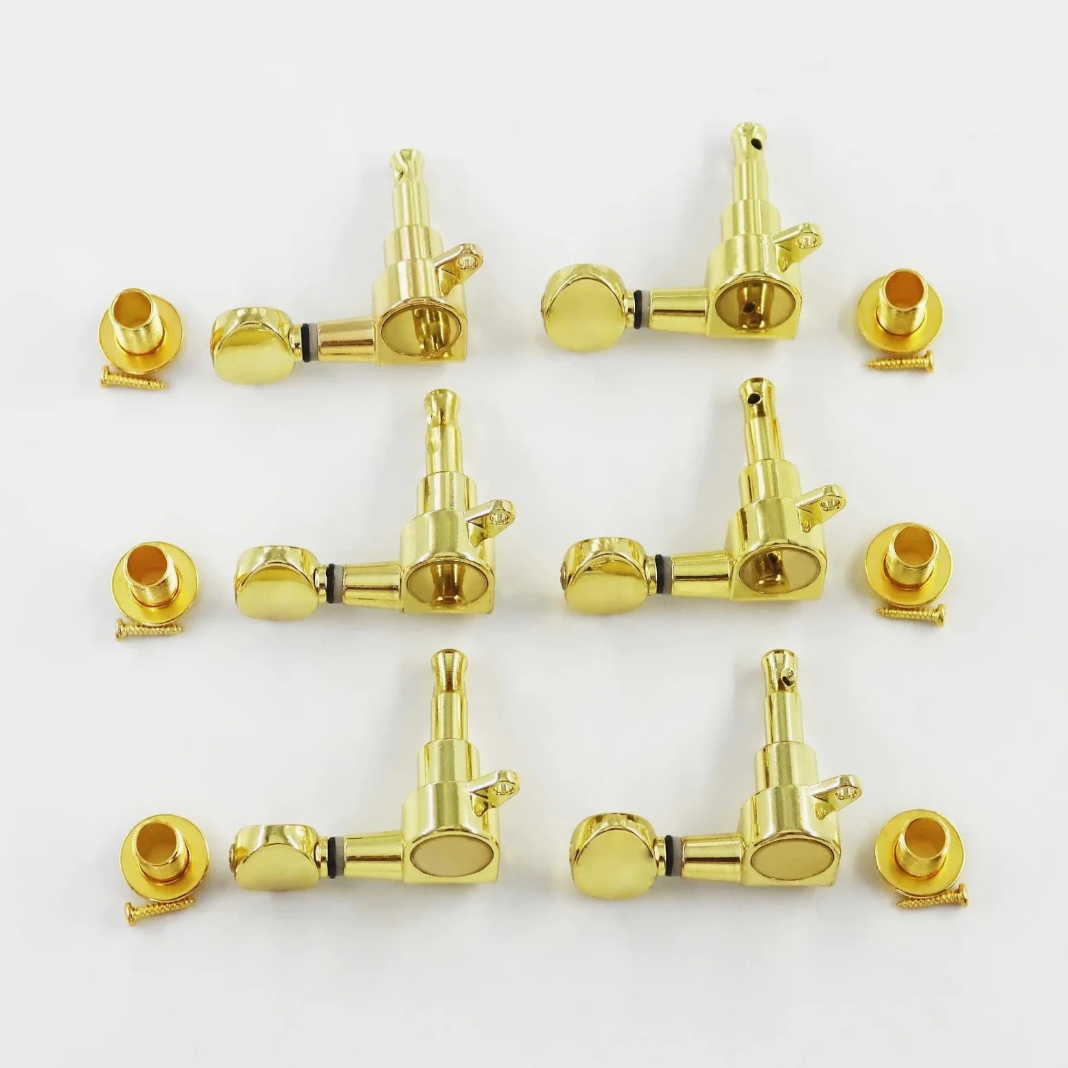 Meccaniche Chitarra Accordatori Per Chitarra Elettrica 6 In Linea Completamente Chiusi (compatibili Con Chitarre Stile Fender ST/TL)(Left)
