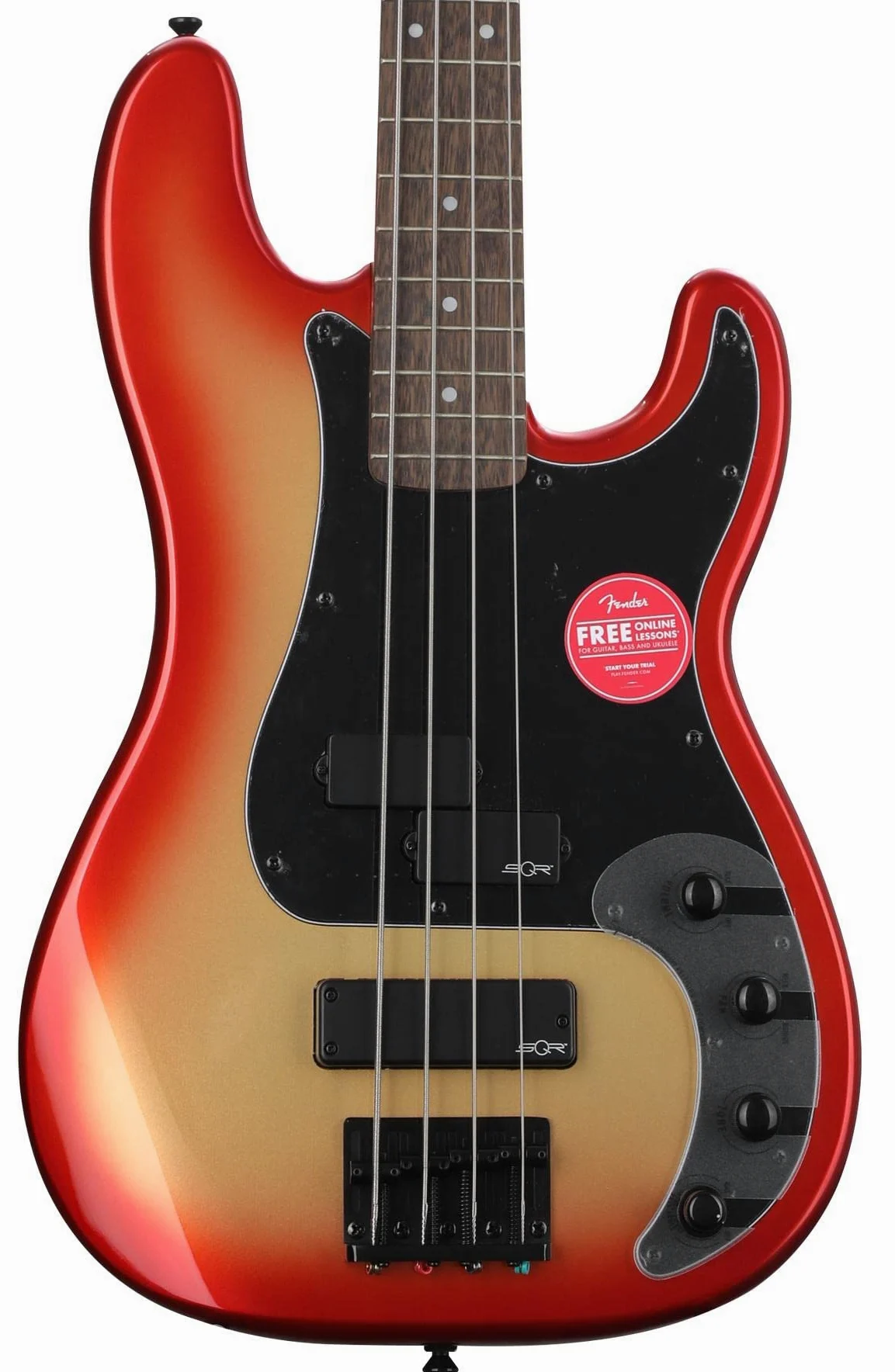 Squier Contemporary Active Precision Bass PH LRL Sunset Metallic - Basso elettrico a 4 corde