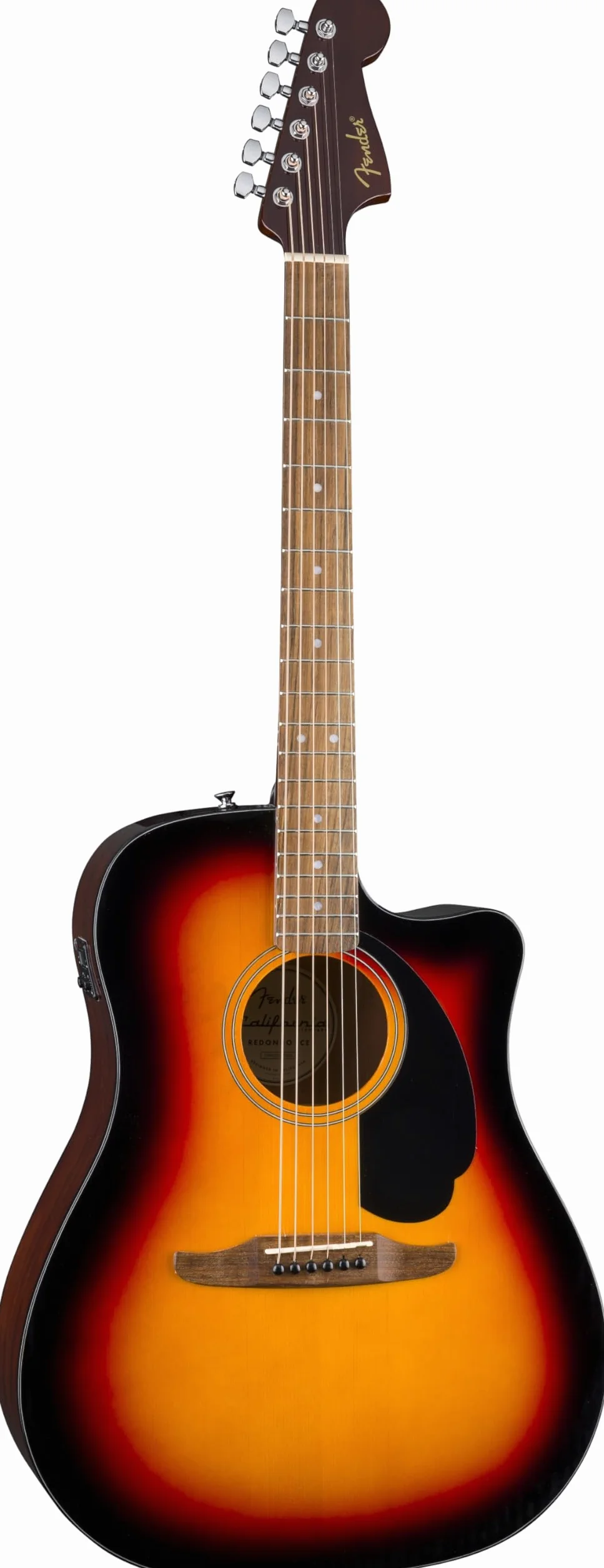 Fender California Standard Redondo CE 3-Color Sunburst - Chitarra acustica