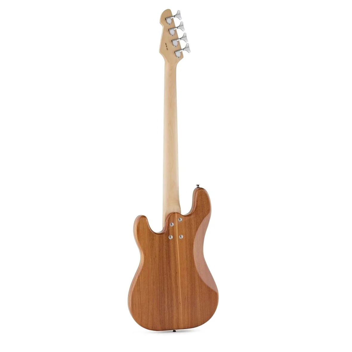 Basso LA Select + Pacchetto con Amplificatore da 15 W, Natural | Tono Chiaro e Deciso, Corpo in Frassino con Manico in Acero, Humbucker Split Coil, Ampli 15W e Accessori Inclusi