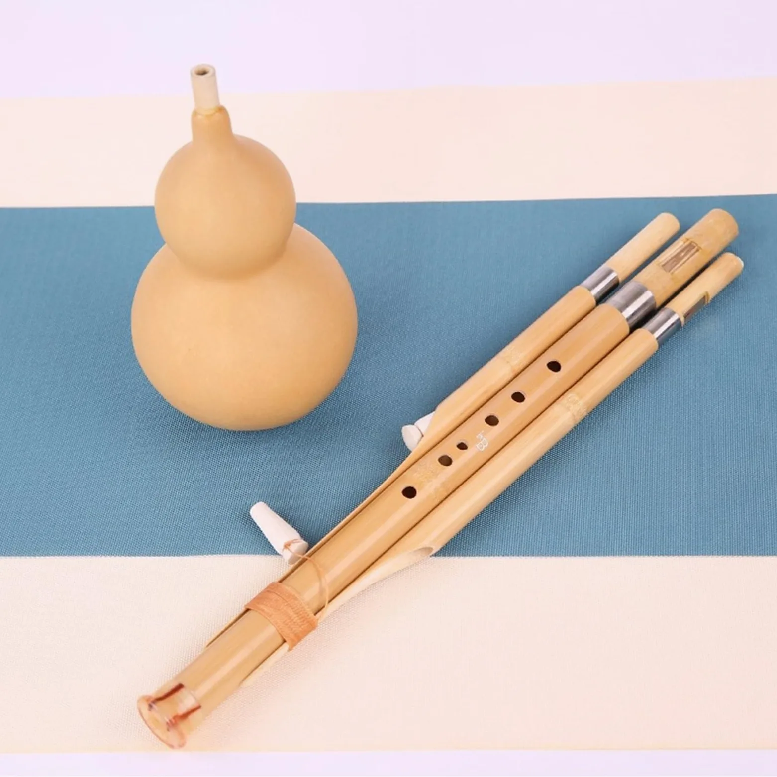 Strumento Per Flauto Hulusi Ensemble Di Prestazioni Professionali Tipo Jinzhu Hulusi A Sette Fori C Tune B Flat G Tune F Tune(D tune)