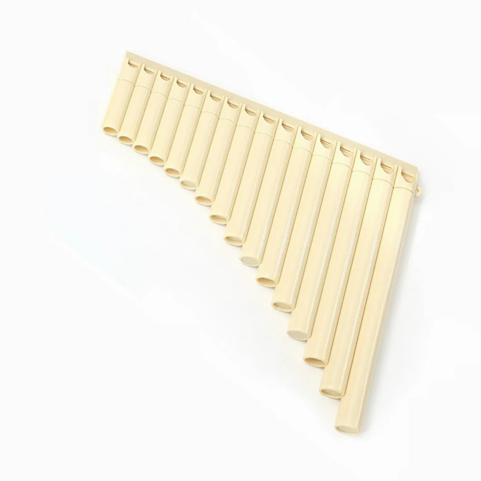 Flauto Pan Flauto Di Pan Professionale A 16 Tubi Per Principianti(Beige)