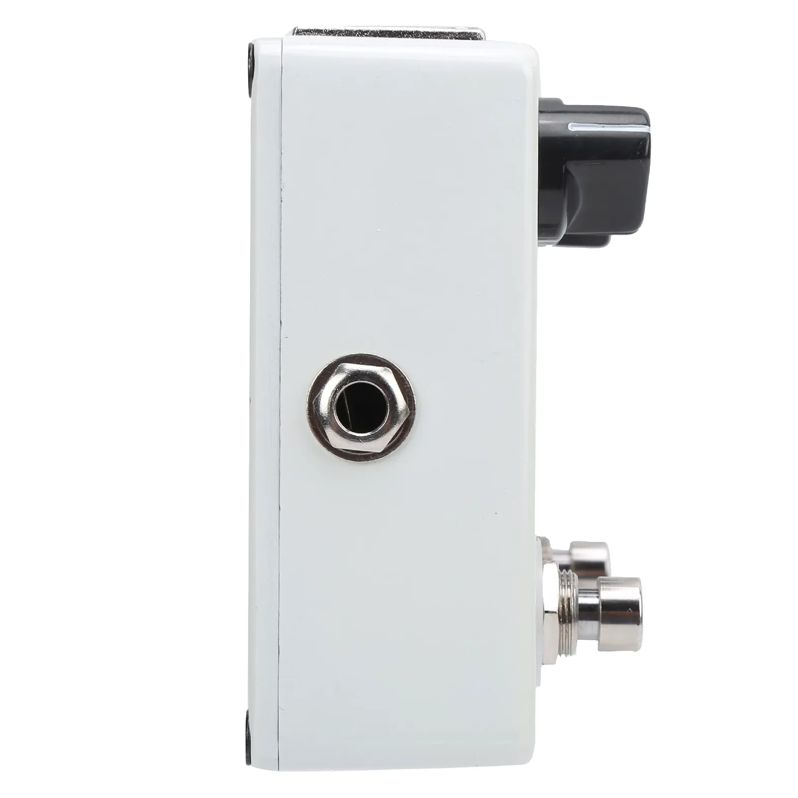 KIMISS DI Box per Chitarre Acustiche Preamplificatore Elettrico a Pedale per Chitarre Portatile con Indicatore LED Attrezzatura per Strumenti in Lega DI Alluminio DC9V Effetti Overdrive e Compressione