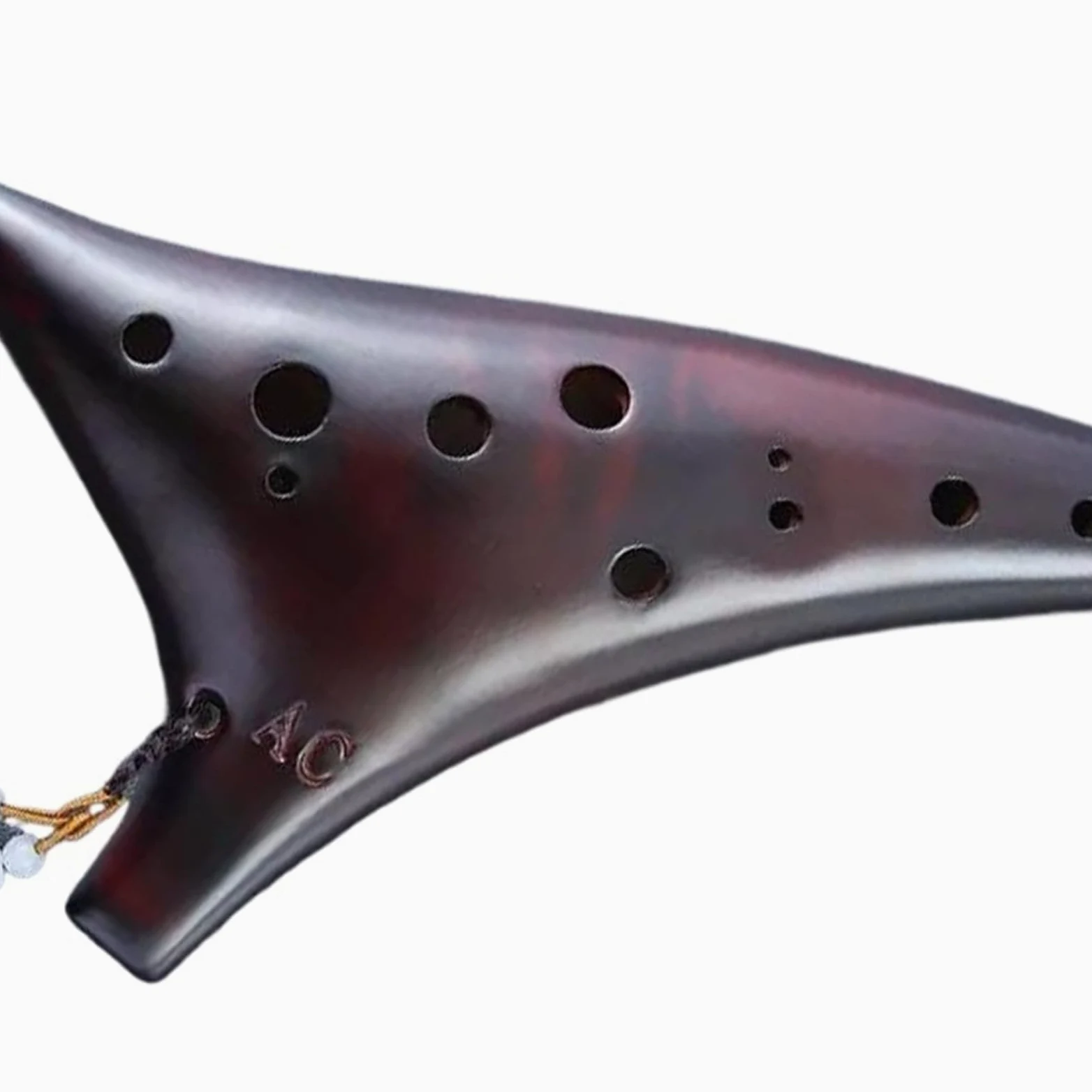 Ocarina Ocarina In Ceramica A 12 Fori Per Principianti Strumenti A Flauto Classici Con Tono C Con Custodia Protettiva E Cordino(B)