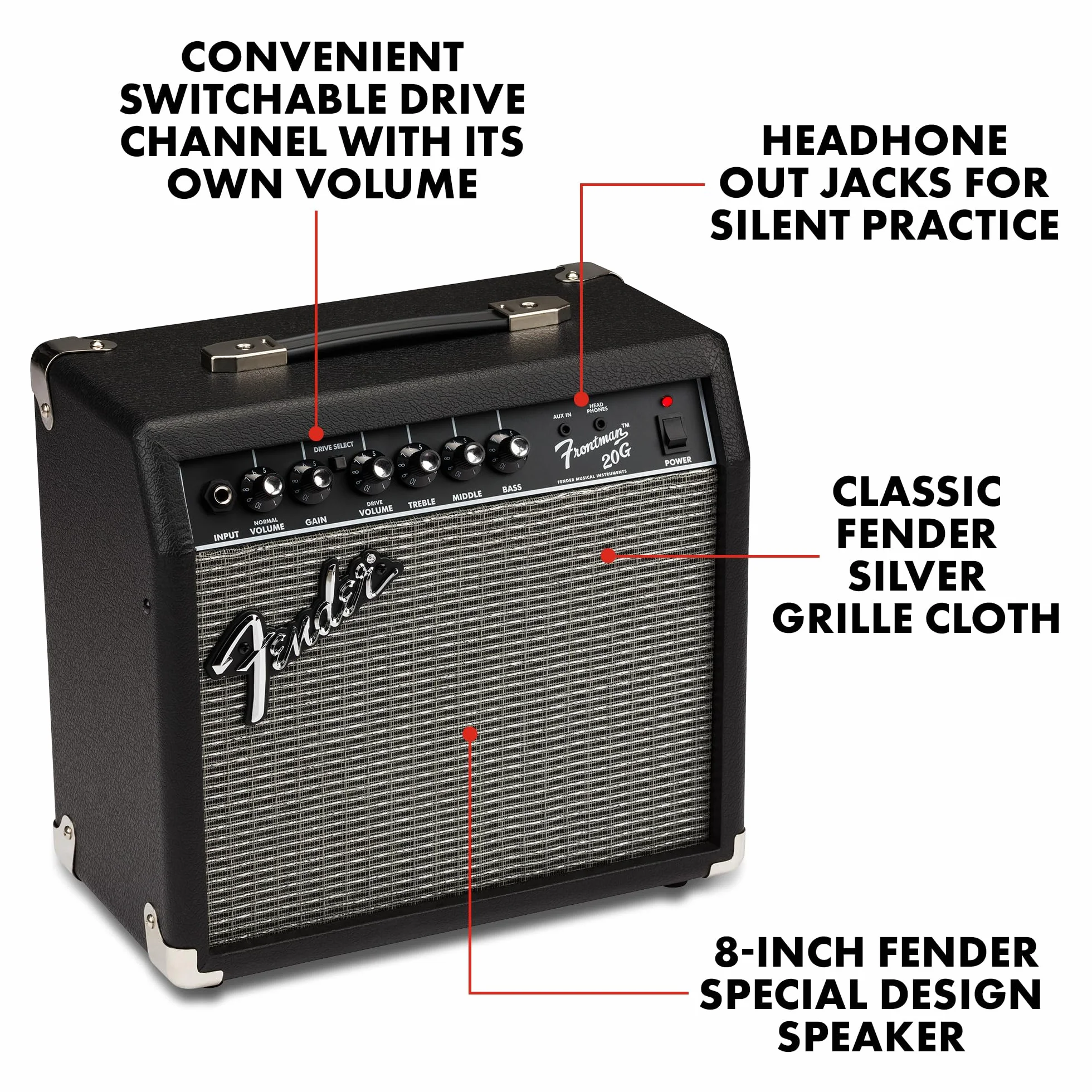 Fender Frontman 20G 1 x 8" 20 Watt Combo Amp