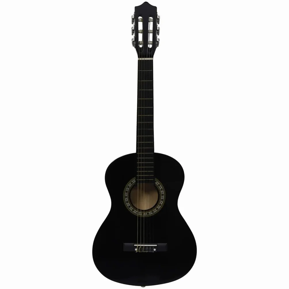Chitarra Classica per Principianti e Bambini Nera 1/2 34",Arte e Svago,Hobby e Arti Creative,Strumenti Musicali,Strumenti a Corda,Chitarre-70126