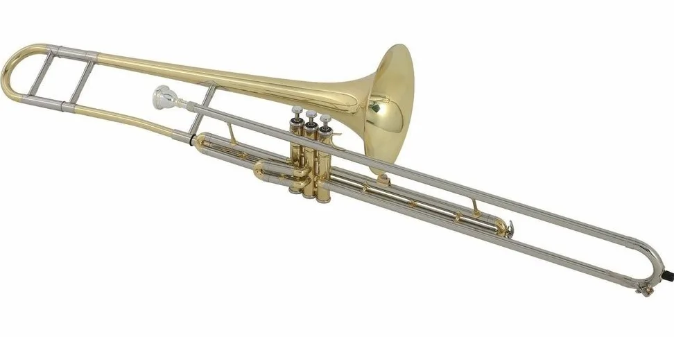 Trombone Bach VT 501 con astuccio professionale. Bach Ventilposaune.