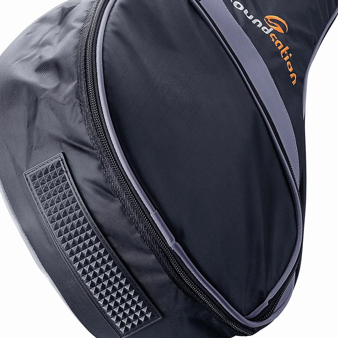 Soundsation PGB-10 CG - Custodia per chitarra classica 3/4, 100 x 41 x 13 cm, colore: Nero/Grigio