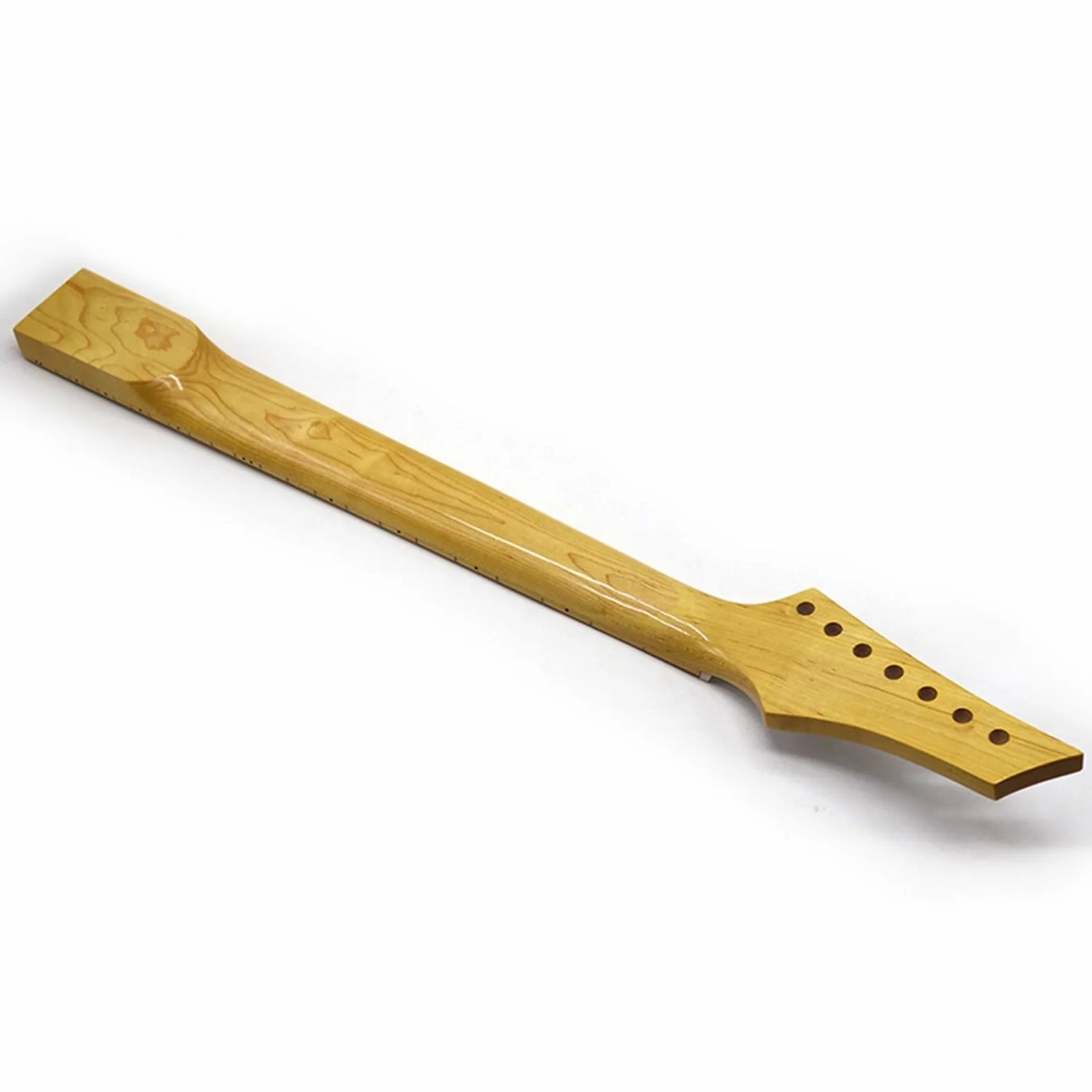 BAMFY Manico Chitarra Mano Sinistra 24 Tasti Acero Canadese Manico Per Chitarra Elettrica Strumento Accessori Manico Chitarra Baritono Sostituzione Manico Di Ricambio