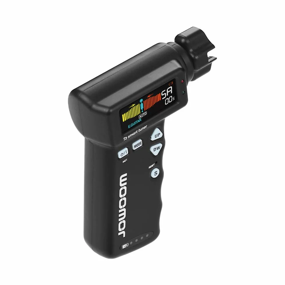 HUIOP T2 Accordatore Multifunzionale per Chitarra con accordatore per Chitarra Intelligente per Chitarra Ukulele Accordatura cromatica Batteria al Litio Ricaricabile Integrata,Guitar Tuner