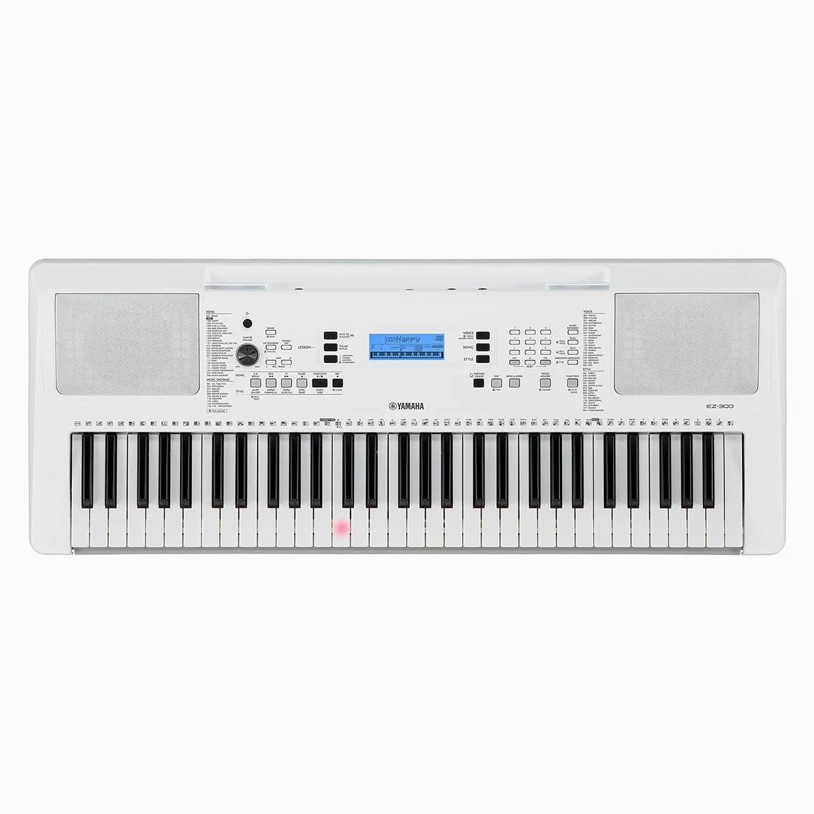 Yamaha EZ300 Tastiera portatile 61 tasti con tasti illuminati e adattatore di alimentazione PA130