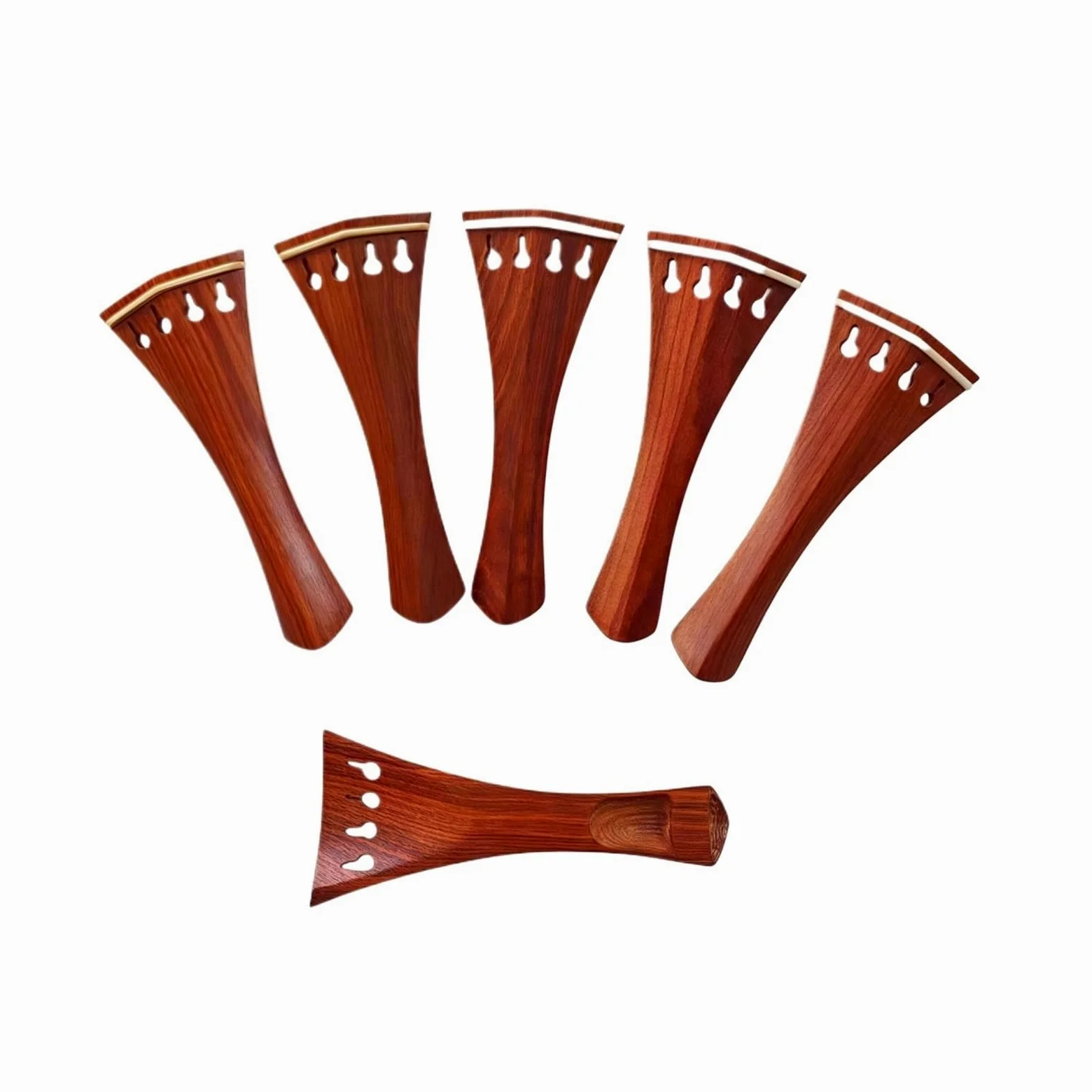 Cordiere for violino in palissandro da 6 pezzi Parti for violino di dimensioni 4/4