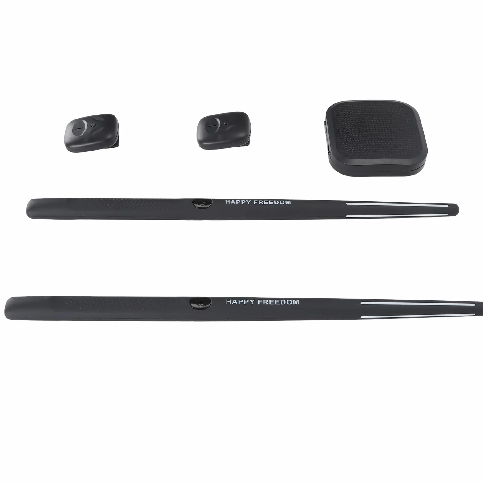 Set di Batteria Ad Aria, Set di Batteria Virtuale Portatile e Coinvolgente per Esterni con Rilevamento del Movimento 3D