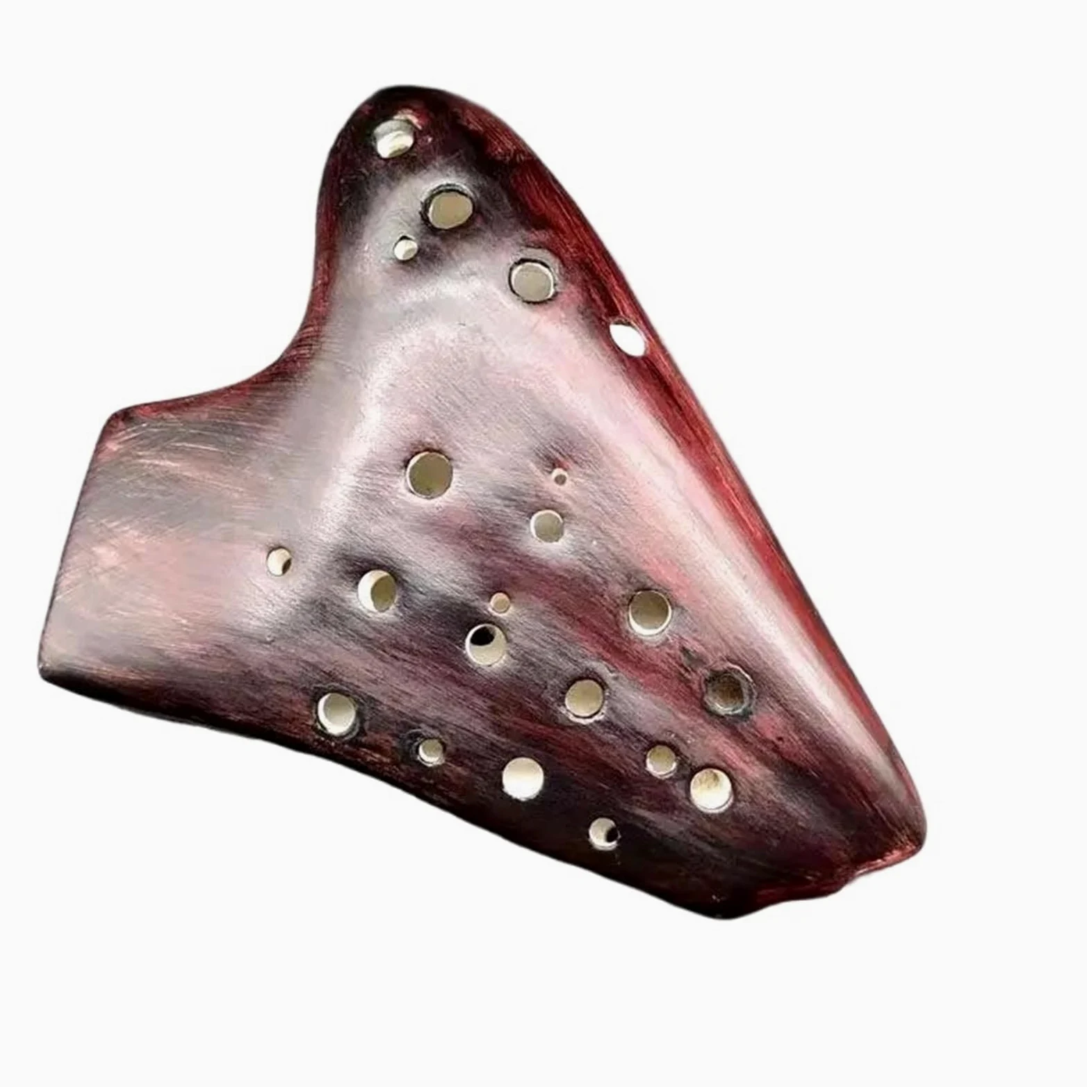 Principianti ocarina Strumento Musicale Triplo Ocarina Con Chiave Di Do Maggiore Accessori Musicali Professionali(B)