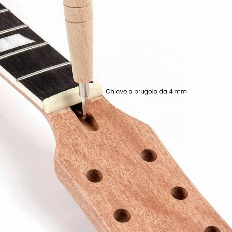 Chitarra elettrica a 22 tasti, manico in mogano da 24,5 pollici, tastiera in palissandro per chitarre Gibson Les Paul LP
