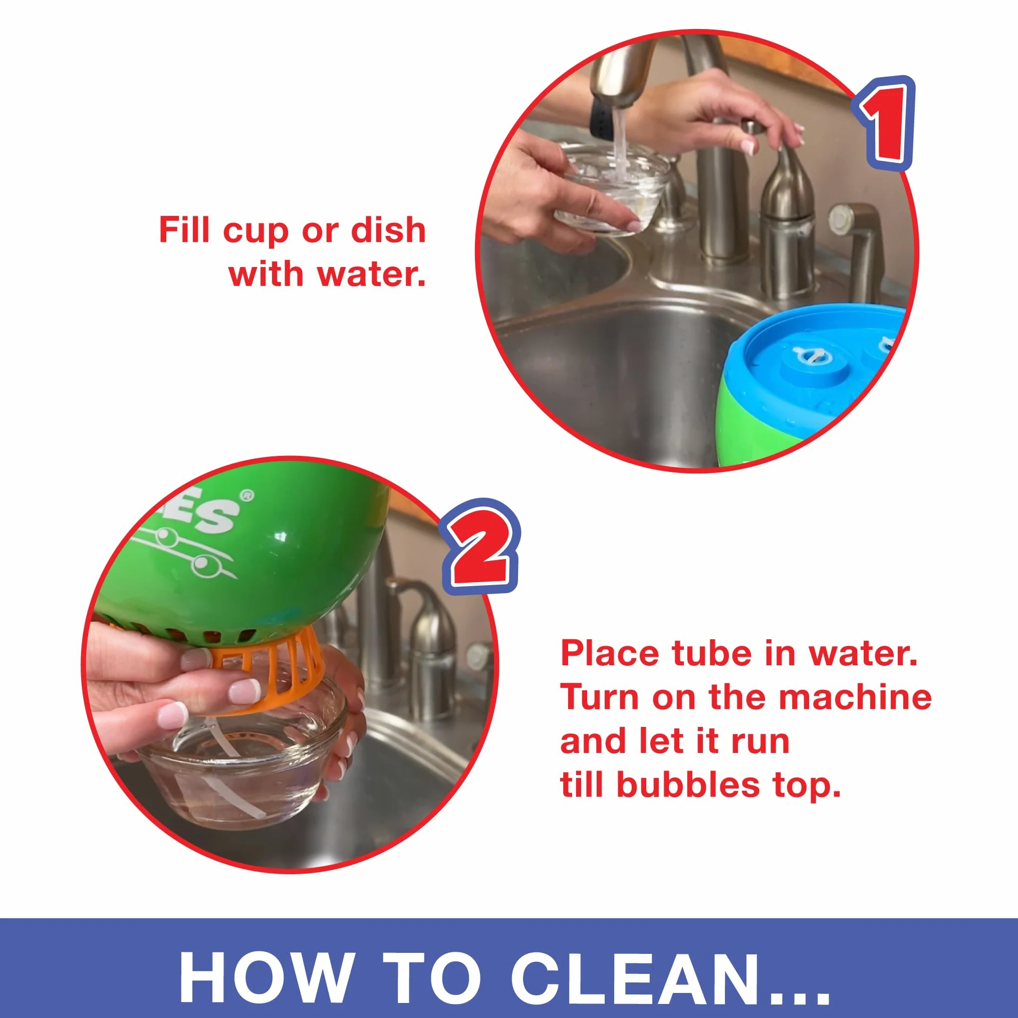 FUBBLES NO Spill Funfiniti Bubble Machine | Blows One Hour of Non Stop Bubbles | Amazon Exclusive Toy Set Includes 36oz of Non Toxic Refill Solution (Bubble Solution Bottle Colors Will Vary)