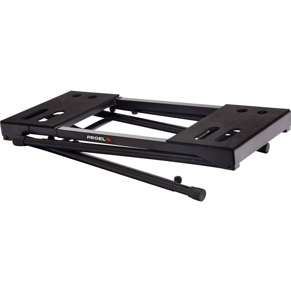 PROEL EL290 Supporto professionale universale per Tastiere e Pianoforti, Mixer, Nero Opaco