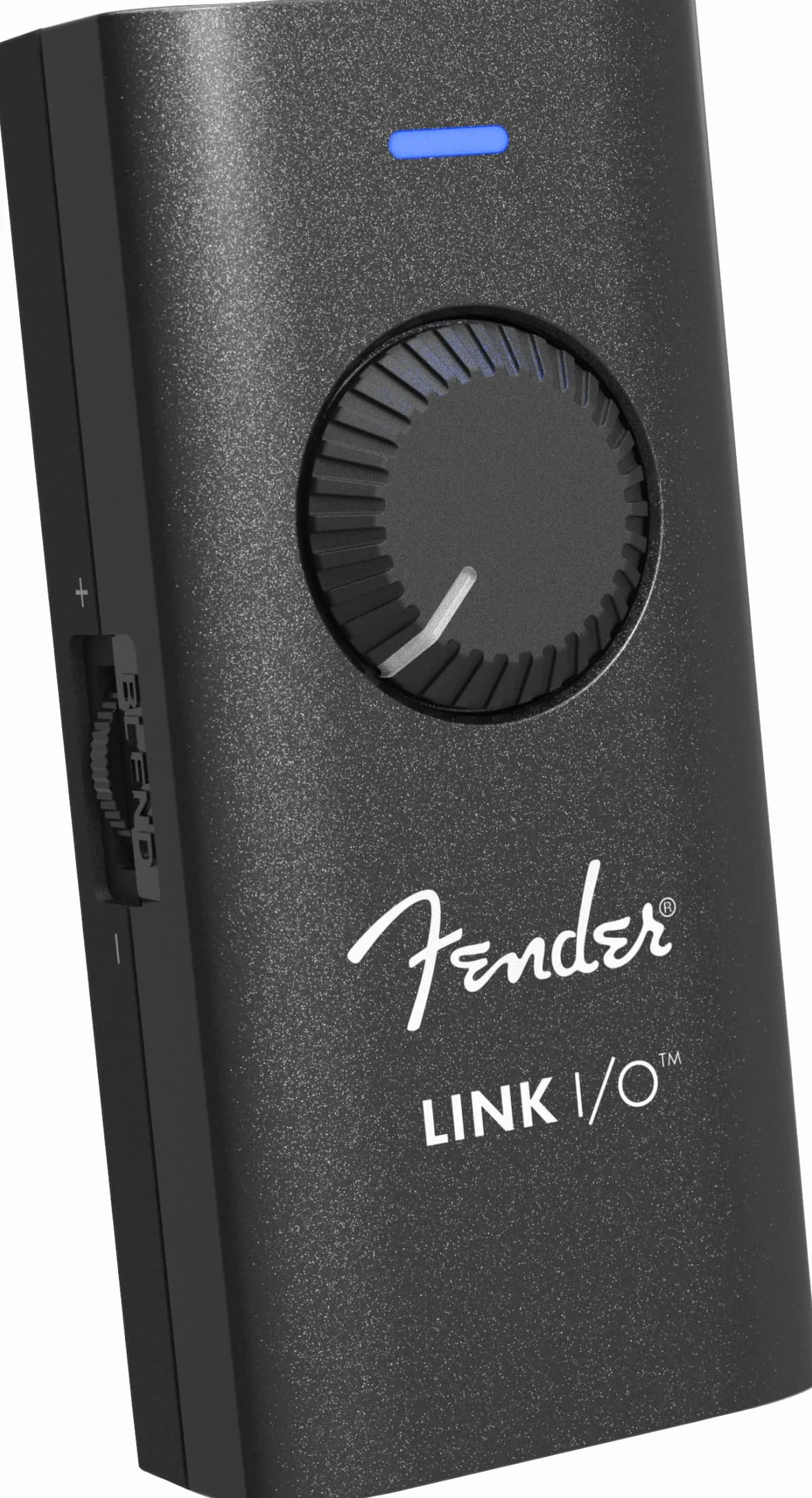 Interfaccia audio portatile USB-C Fender Link I/O, adatta per chitarra elettrica, tascabile, fornisce audio bidirezionale cristallino tramite connessione USB.