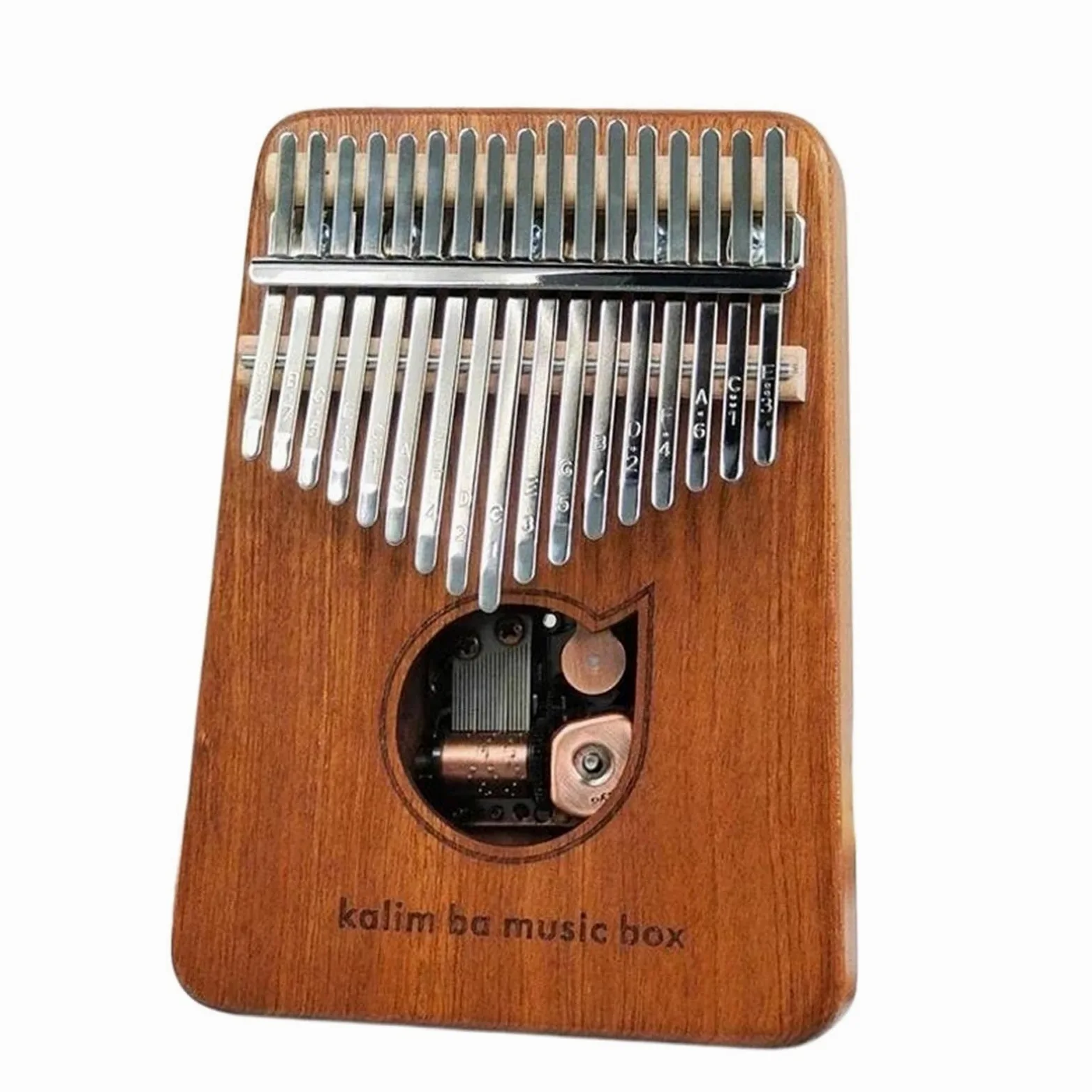 Kalimba 17 Tasti Possono Suonare Il Pianoforte Con Il Pollice Carillon In Legno Kalimba Tastiera Strumenti Musicali Pianoforte Professionale(Style 2)