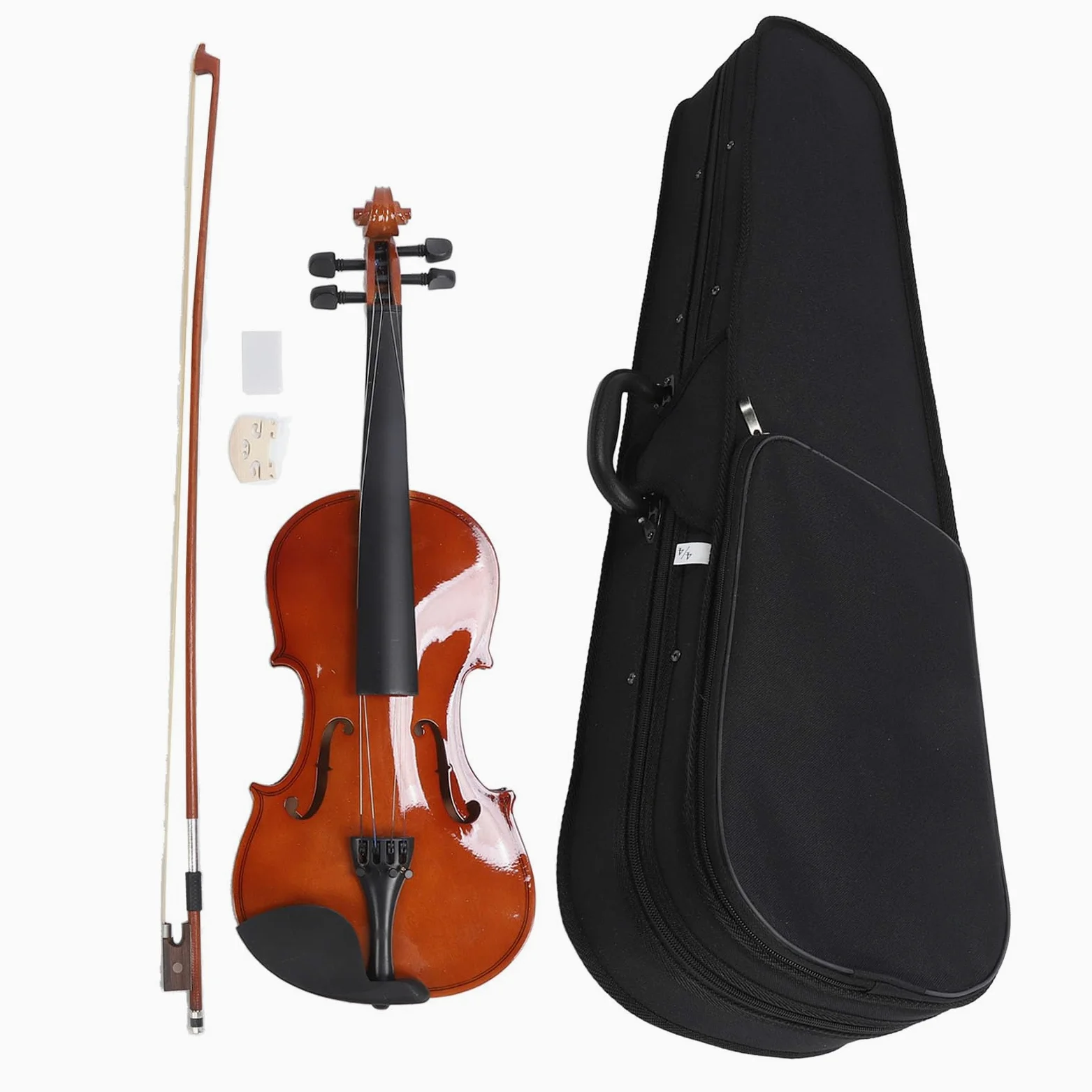 Violino per Principianti Violino Acustico 4/4 Durevole per Spettacoli Teatrali